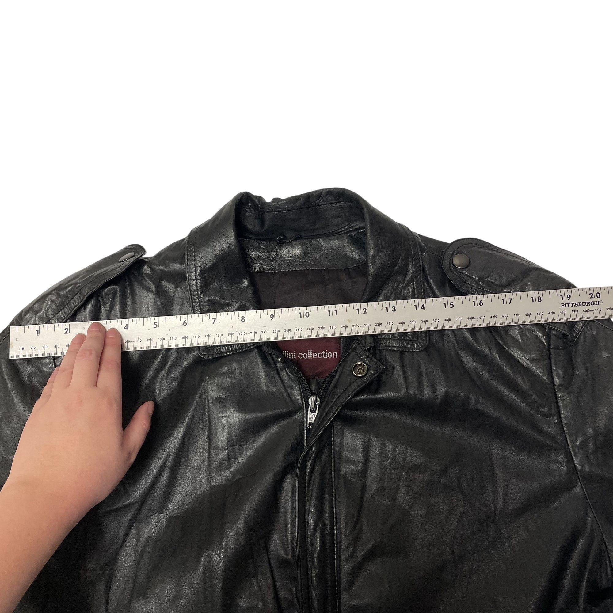 Other Vtg Cellini CAFE RACER Leather Motorcycle Biker Bomber Size US S / EU 44-46 / 1 - 10 Thumbnail