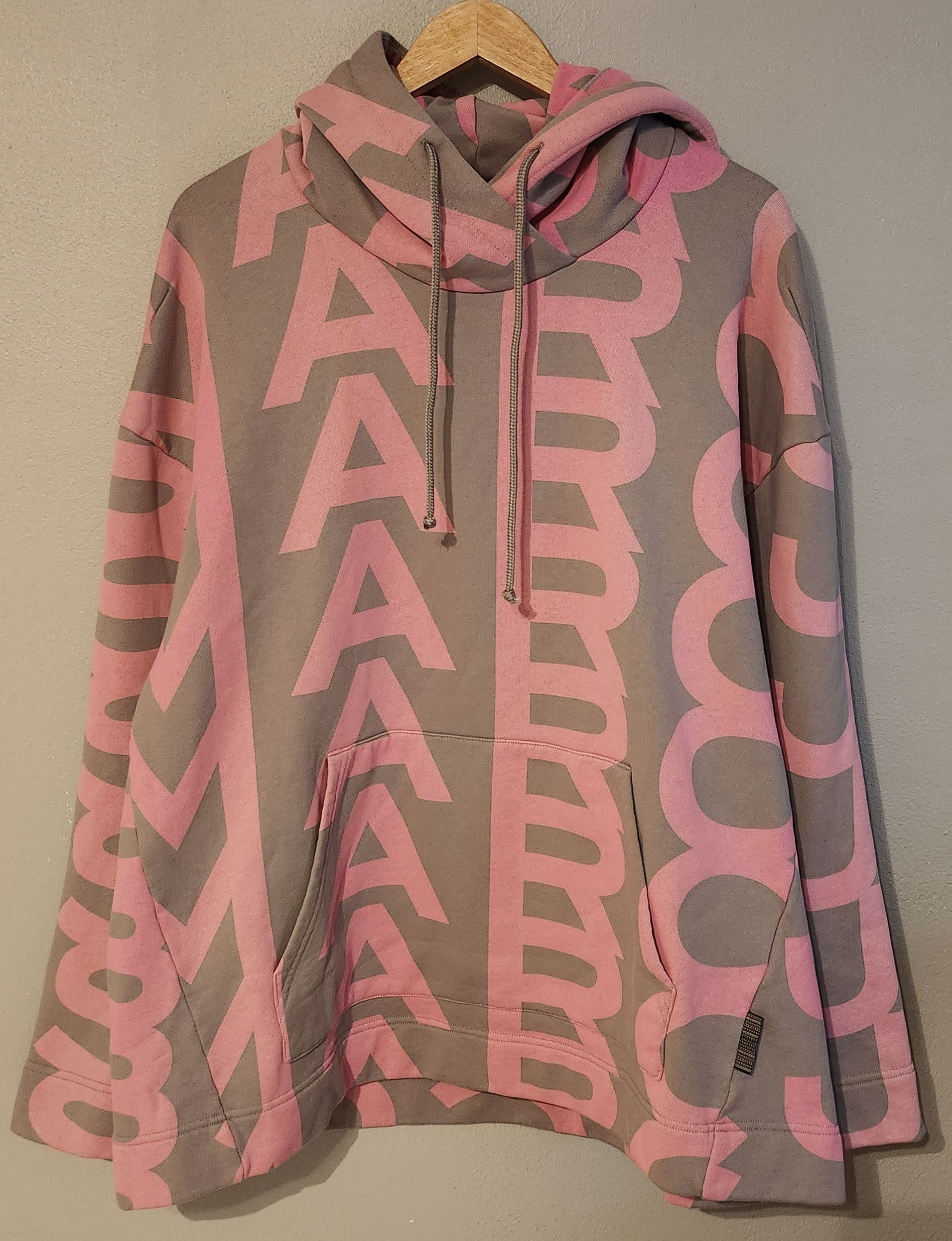 Marc Jacobs Oversized Monogram Hoodie Size US M / EU 48-50 / 2 - 1 Thumbnail