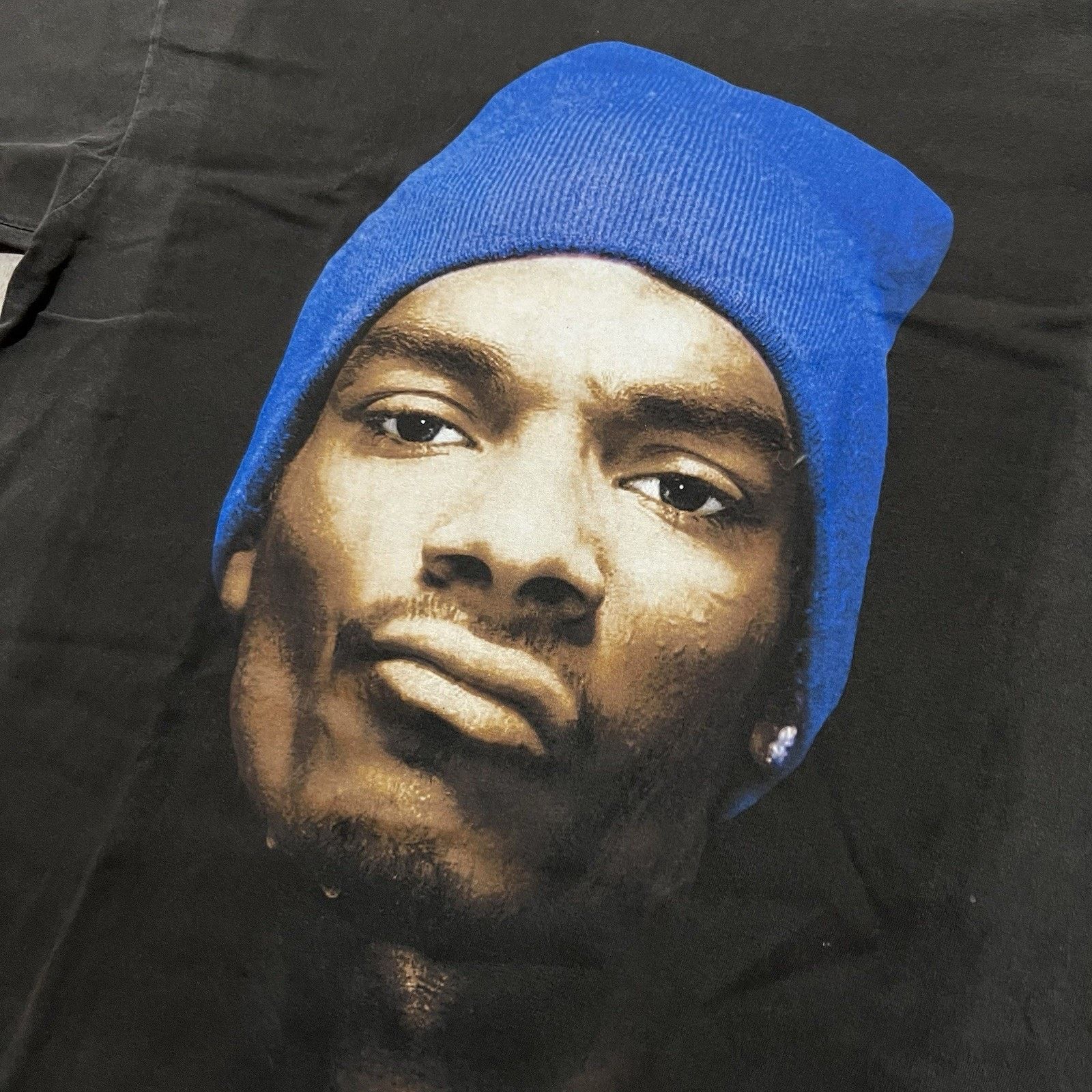 Vintage HiJack T Shirt Snoop Dogg Rap Tee Black Faded Hip Hop USA L Size US L / EU 52-54 / 3 - 3 Thumbnail