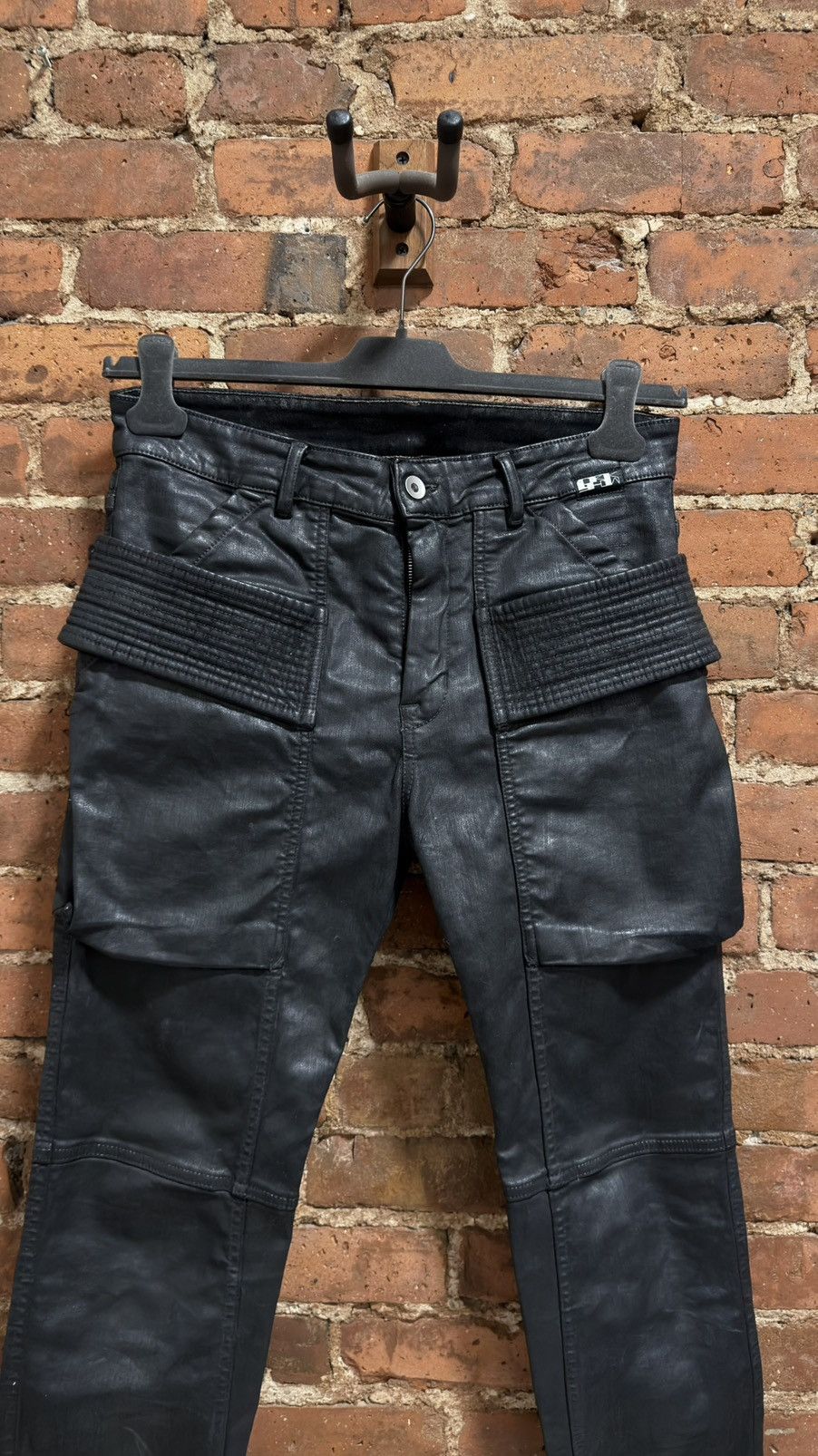 Rick Owens Rick Owens heavy waxed easy creatch jeans Size US 30 / EU 46 - 2 Thumbnail