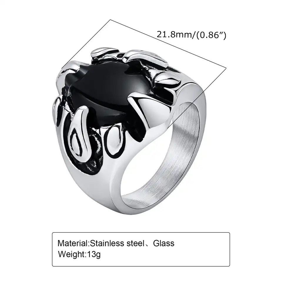 Other Dragon Paw Finger Band Ring Size ONE SIZE - 2 Thumbnail