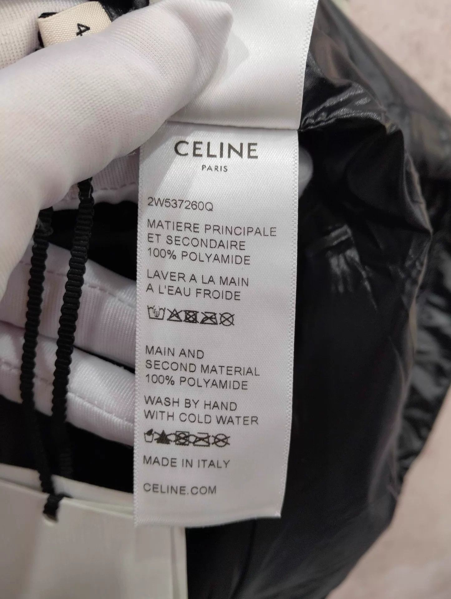 Celine CELINE Tiger Stripe Paneled Zipper Hooded Oversized JKT 48 Size US M / EU 48-50 / 2 - 5 Thumbnail