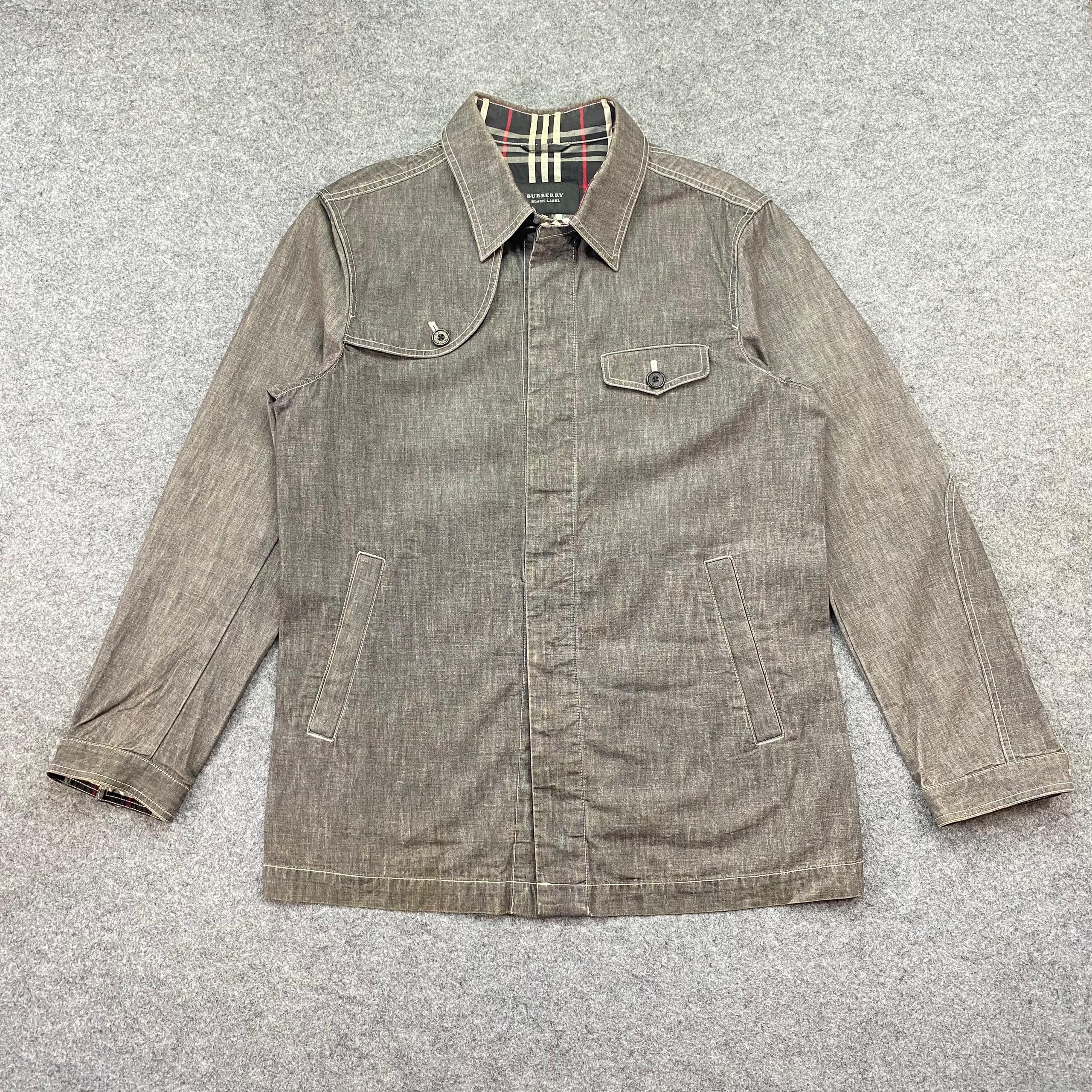 Burberry Vintage Burberry Black Label Jacket Size US L / EU 52-54 / 3 - 1 Thumbnail