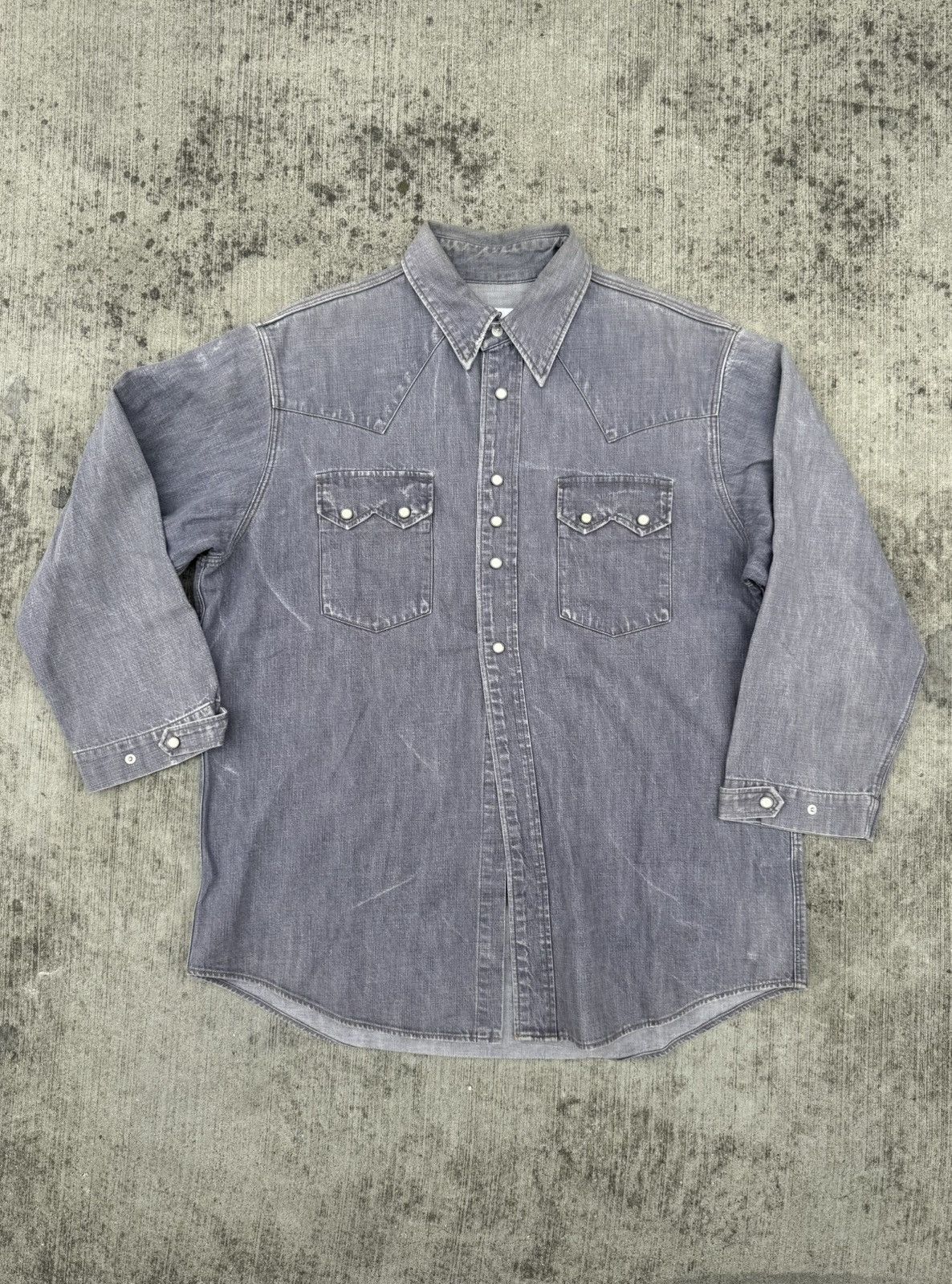 Needles Denim Button Up