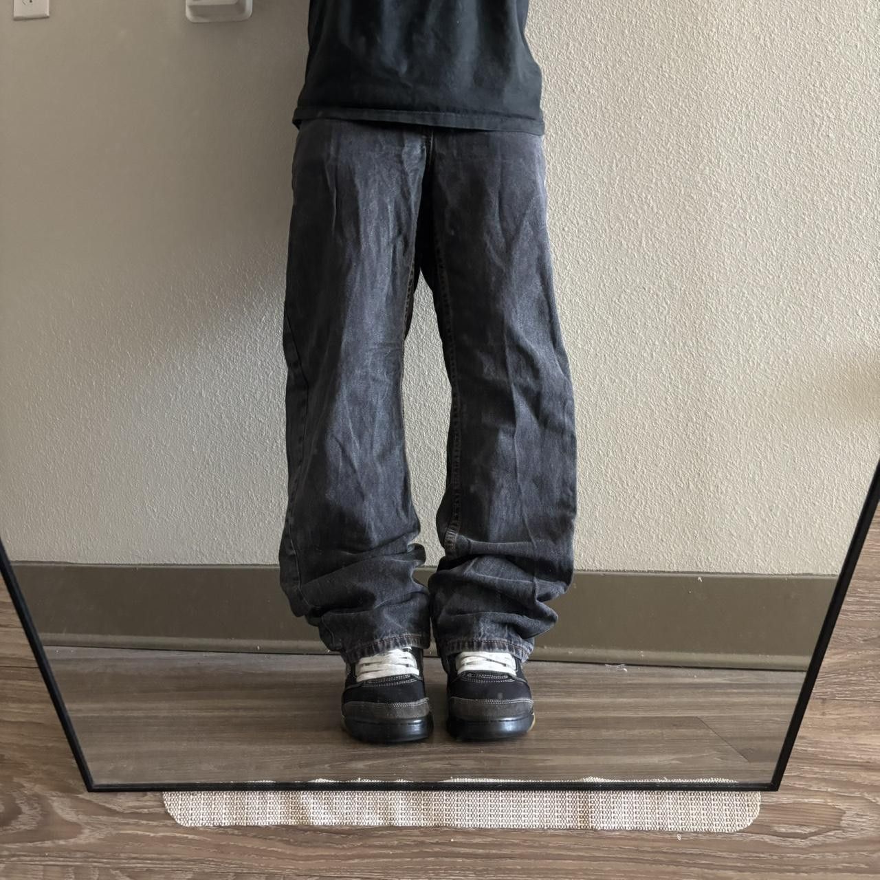 Vintage Crazy Vintage Y2K/2000s Grunge Black Essential Denim Jeans! 28x30 Size US 28 / EU 44 - 1 Thumbnail