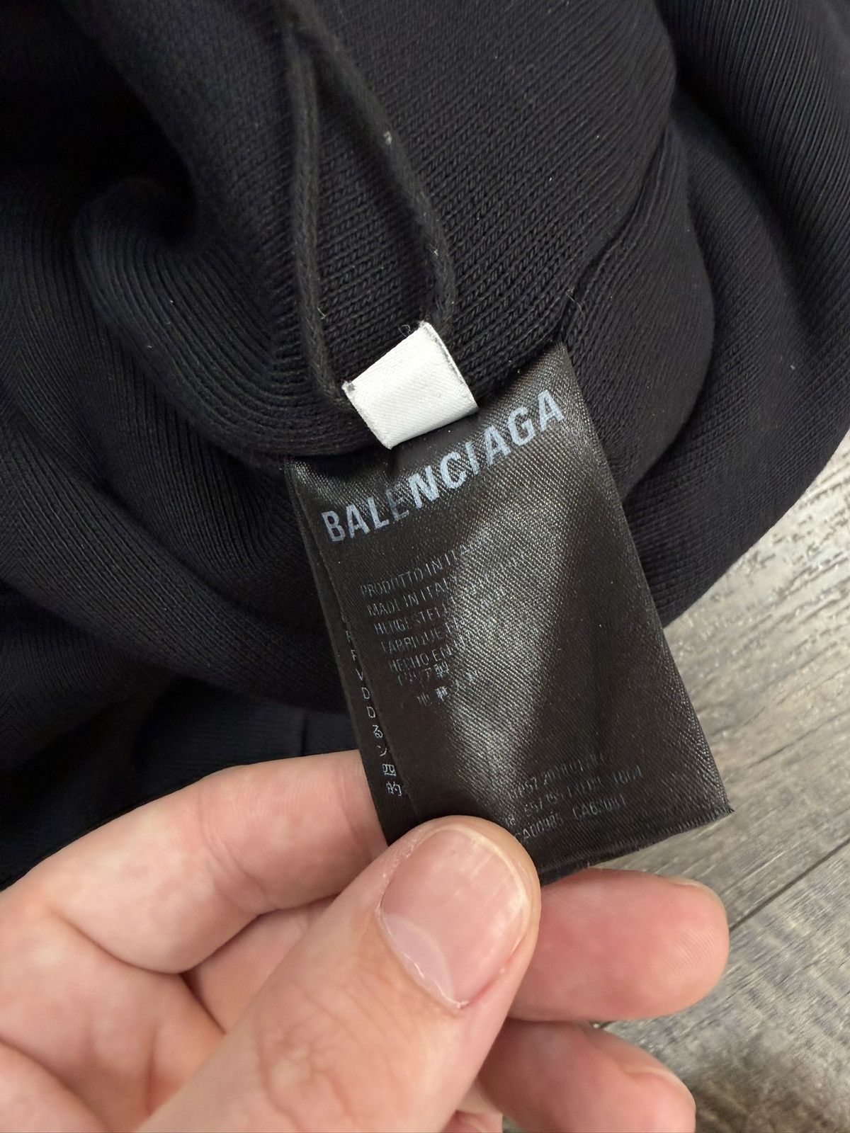 Balenciaga Balenciaga Twinset Hoodie Denim Jacket Hoodie Only Size US L / EU 52-54 / 3 - 7 Thumbnail