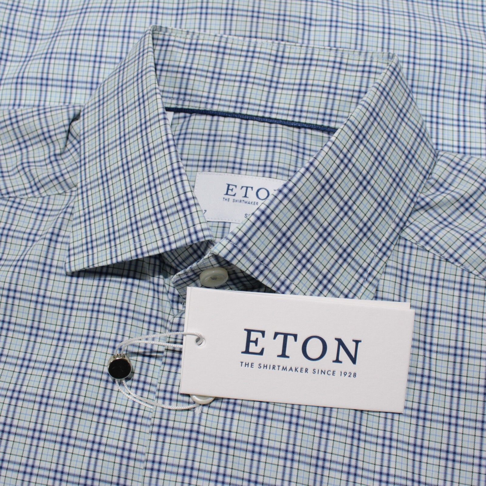 Eton Eton New with tags Shirt Size S US In Blue Size US S / EU 44-46 / 1 - 1 Thumbnail