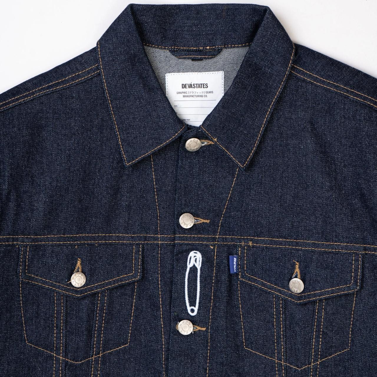 DEVA STATES Deva States Grit denim trucker jacket Size US M / EU 48-50 / 2 - 5 Thumbnail