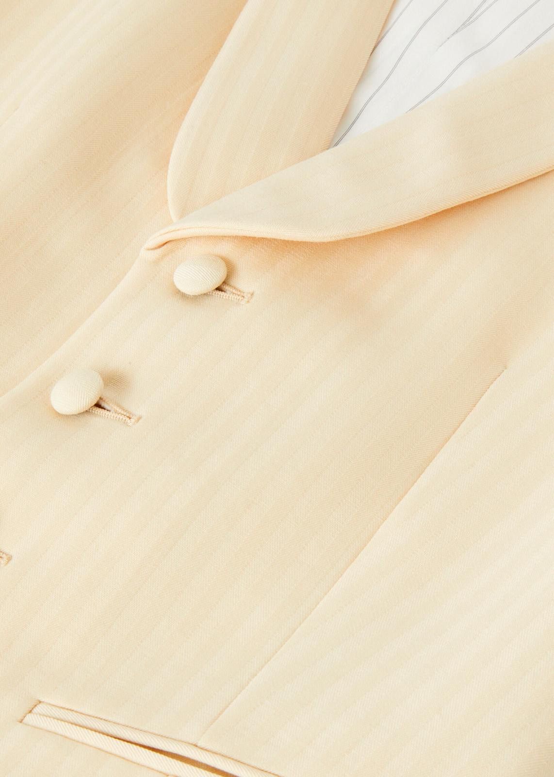 Loro Piana o1srvl11e0225 FAO0331 Ashlyn Vest in Cream & White Size S / US 4 / IT 40 - 3 Thumbnail