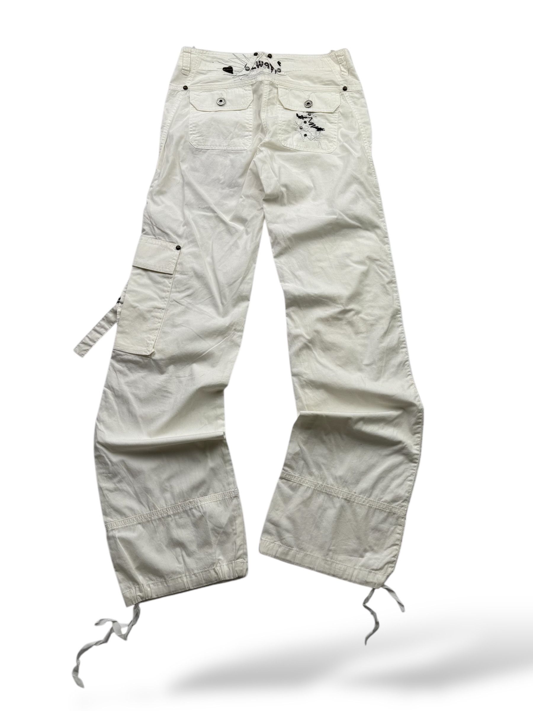 Japanese Brand Y2K Cargo Pants W27(V9) Size 25" / US 0 / IT 36 - 5 Thumbnail