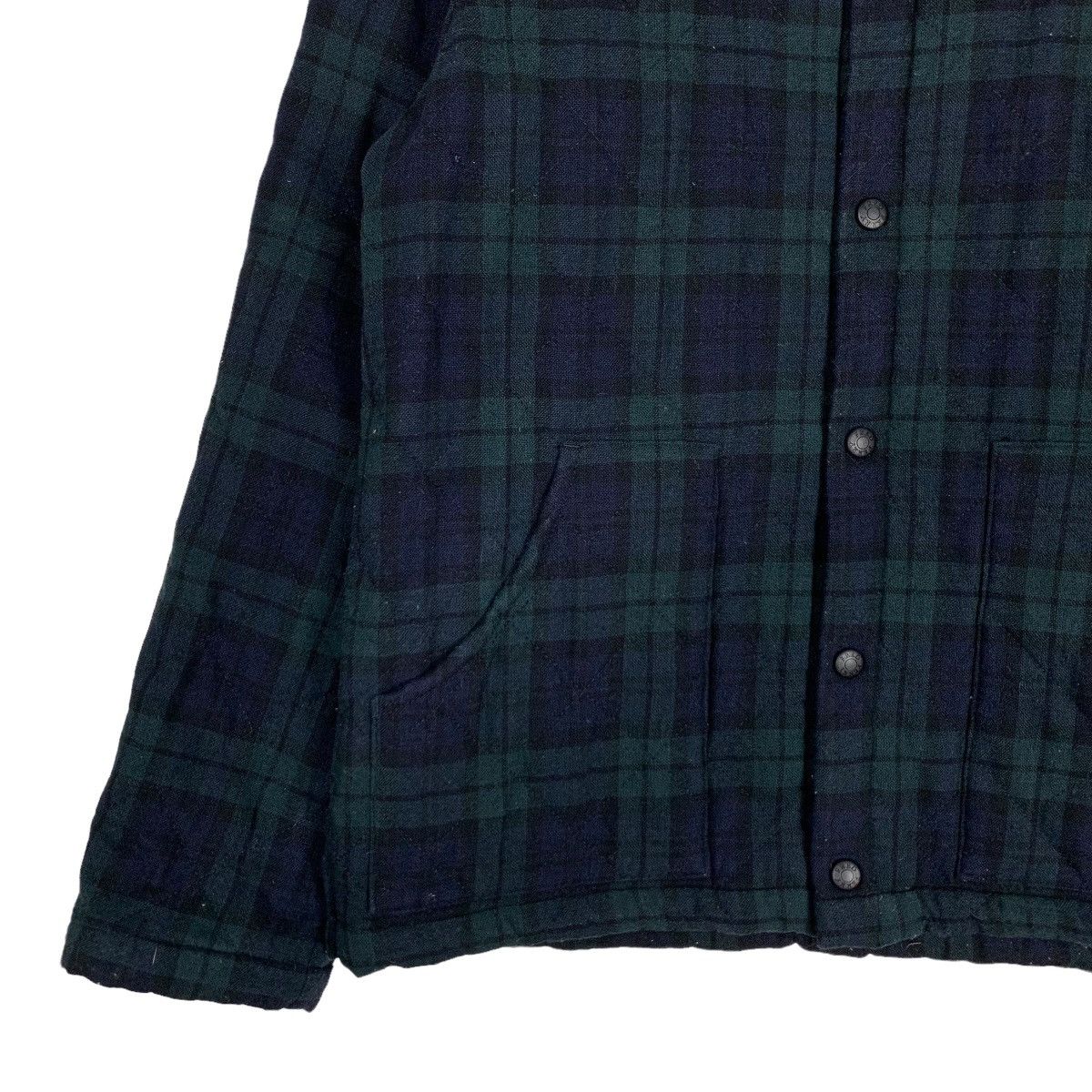 Fred Perry FRED PERRY Tartan Quilted Lined Wool Jacket #0475-C22 Size US M / EU 48-50 / 2 - 3 Thumbnail