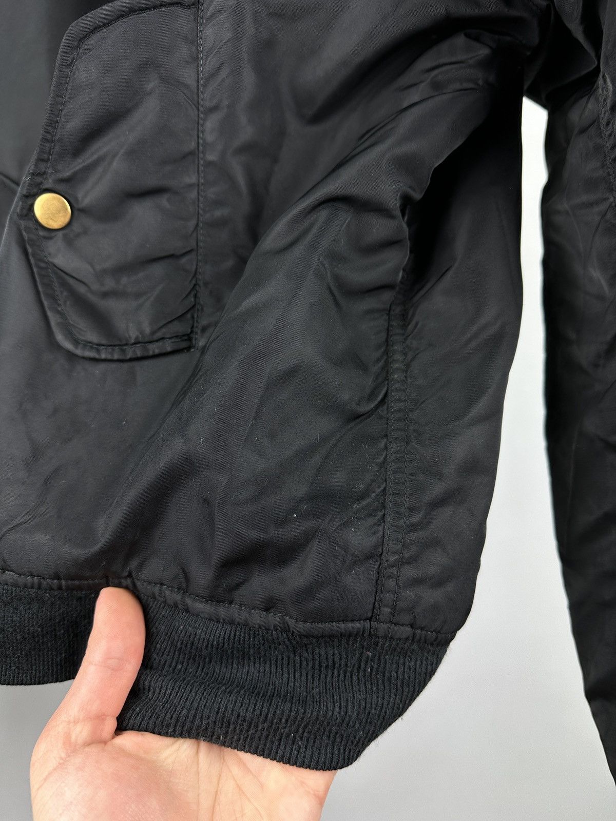 Vintage Vintage MA 1 Intermediate Full Zip Bomber Jacket Size US XL / EU 56 / 4 - 6 Thumbnail