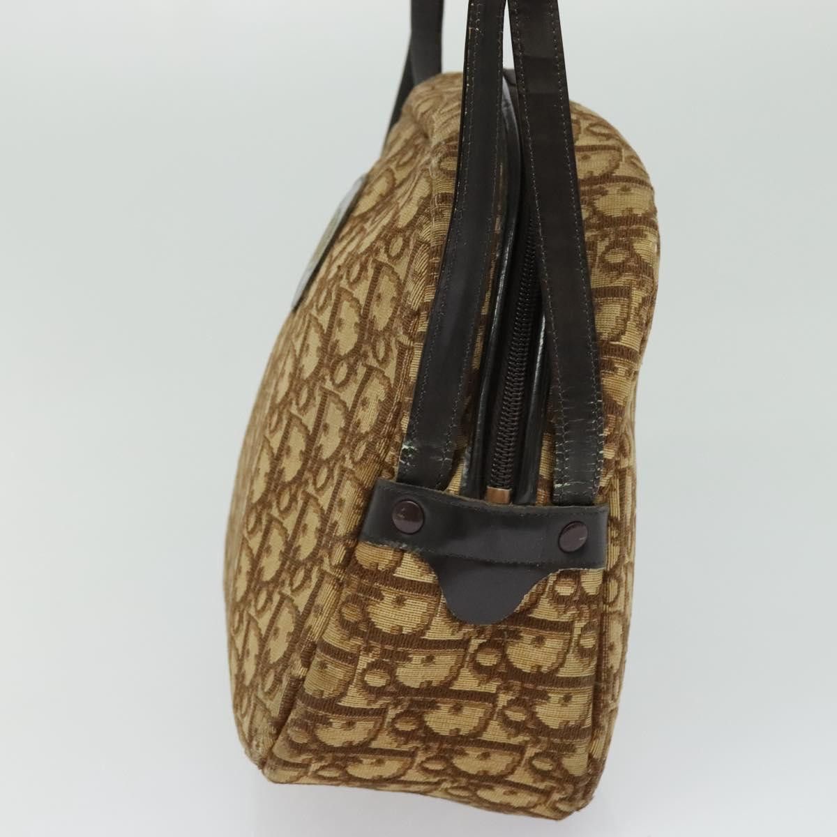 Dior DIOR Trotter Canvas Shoulder Bag Brown Size ONE SIZE - 5 Thumbnail