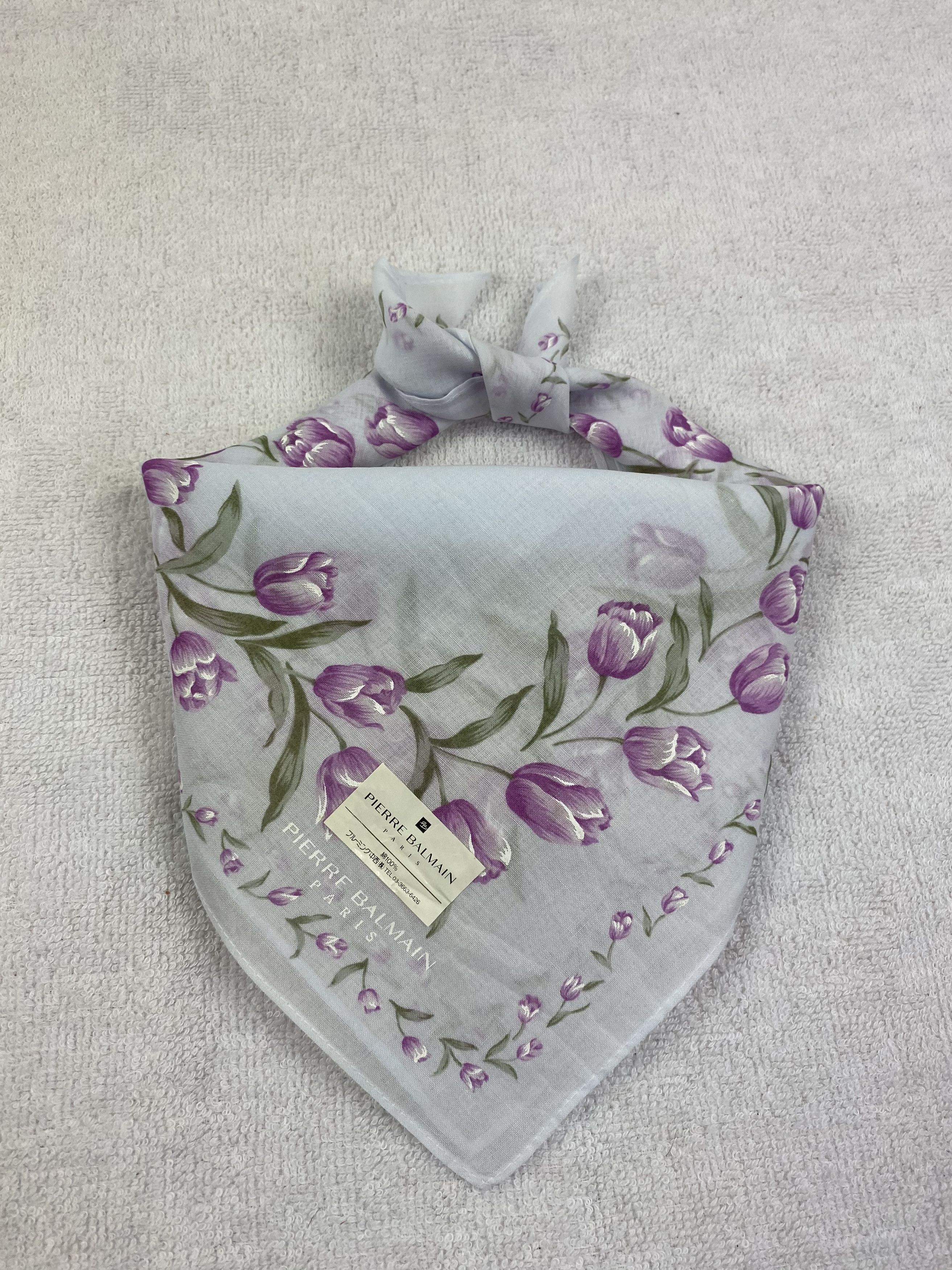 Pierre Balmain Pierre Balmain Handkerchief / Bandana / Neckerchief Size ONE SIZE - 1 Thumbnail