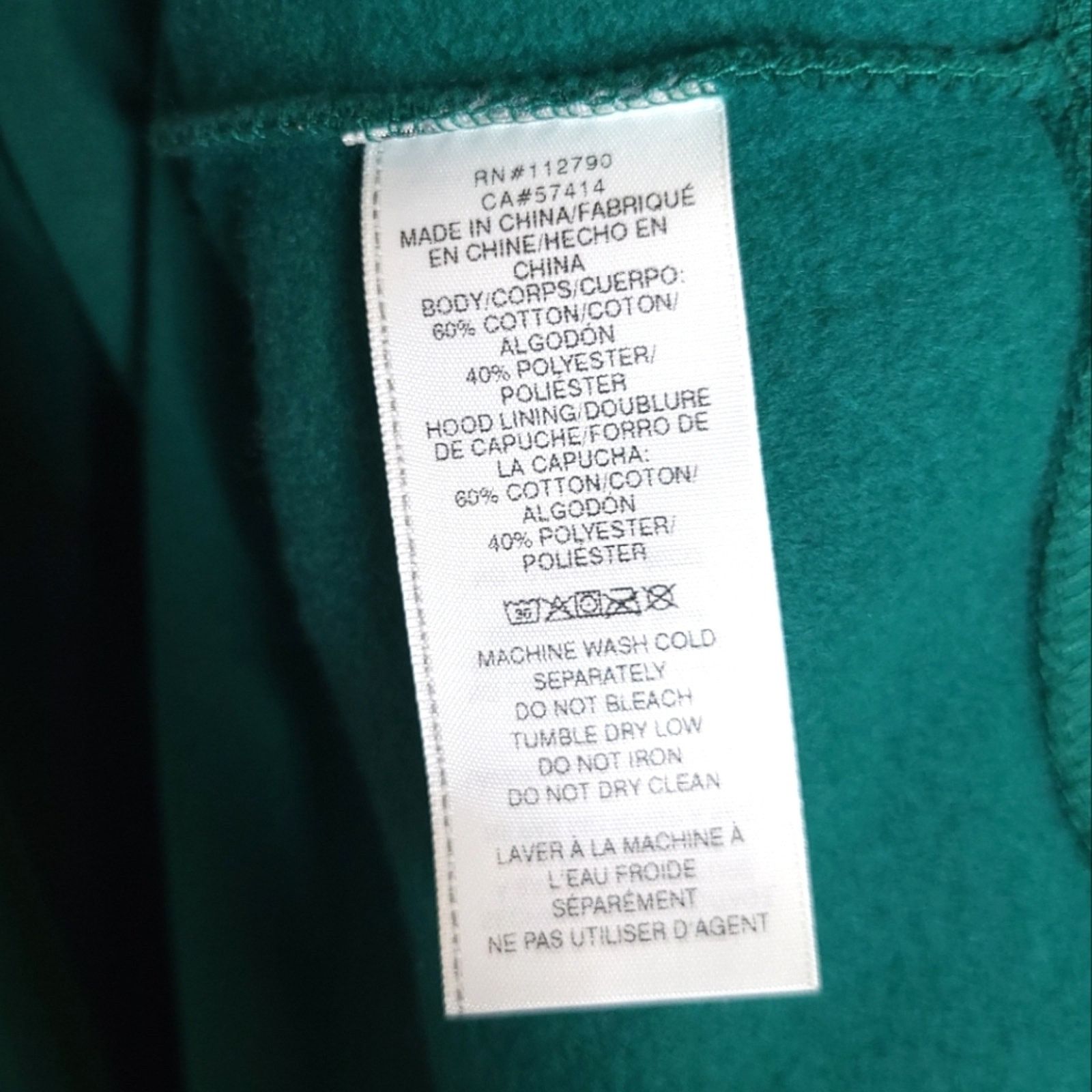 True Religion NWT True Religion Buddha Fleece Jacket Green Full Zip Hoodie Size US M / EU 48-50 / 2 - 6 Thumbnail