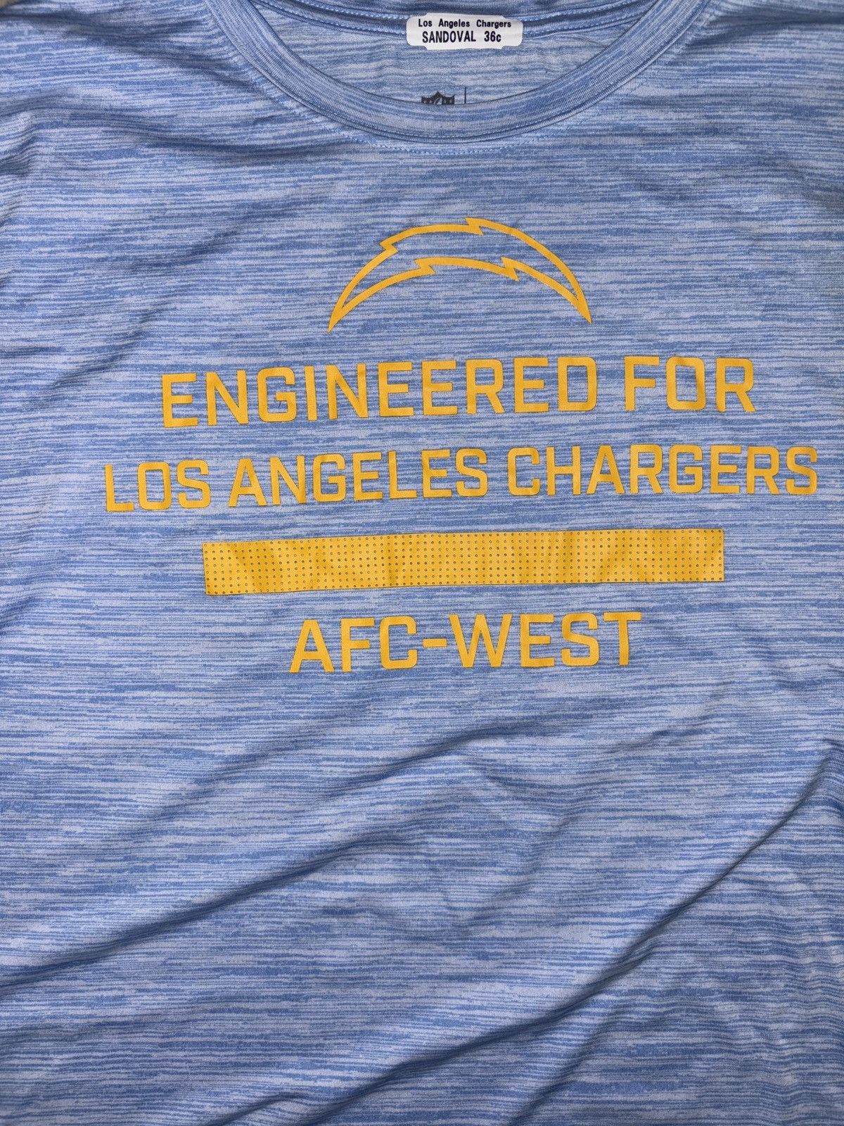 Nike Nike x NFL LA Chargers Official Team Shirt Size US XXL / EU 58 / 5 - 4 Thumbnail