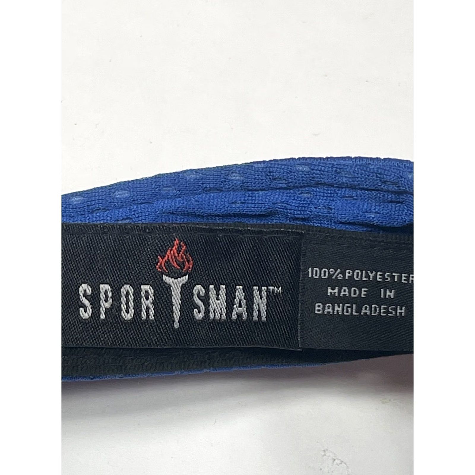 Vintage Sportsman KC Blue Crew Visor Hat Cap Adjustable Adult One Size Fits Most Blue Size ONE SIZE - 7 Thumbnail