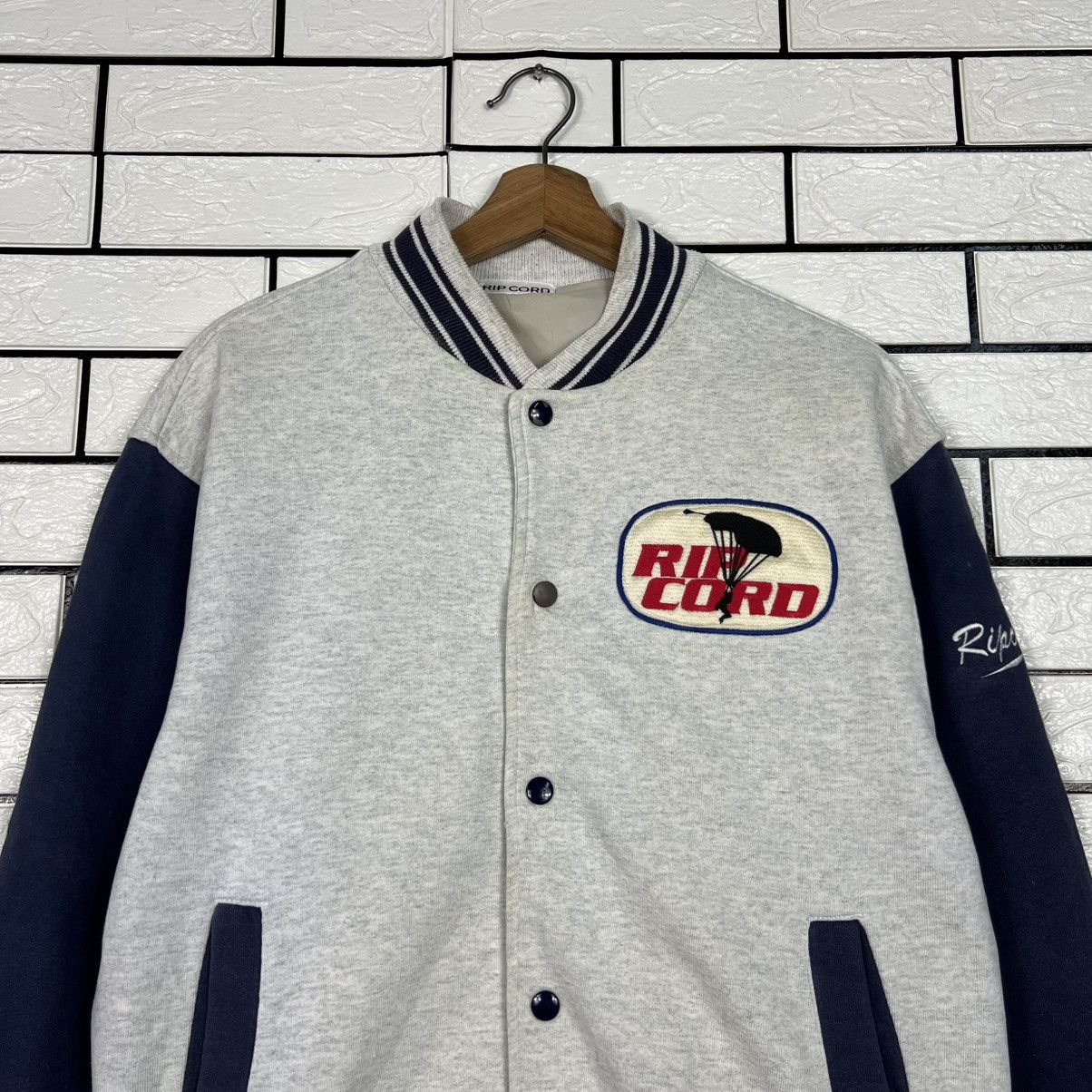 Vintage 90's RIP CORD Embroidery Parachute Varsity Jacket #4051-C184 Size US M / EU 48-50 / 2 - 2 Thumbnail