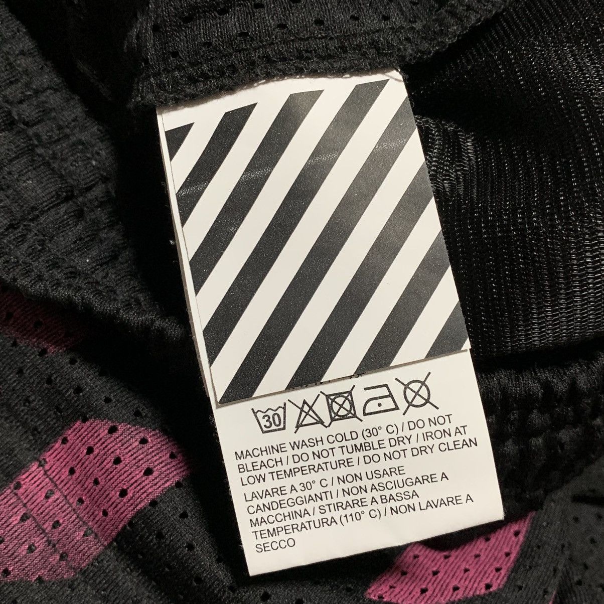 Off-White Off White Small Shorts Impressionism Black Mesh 99 Bottoms Size US 30 / EU 46 - 10 Thumbnail