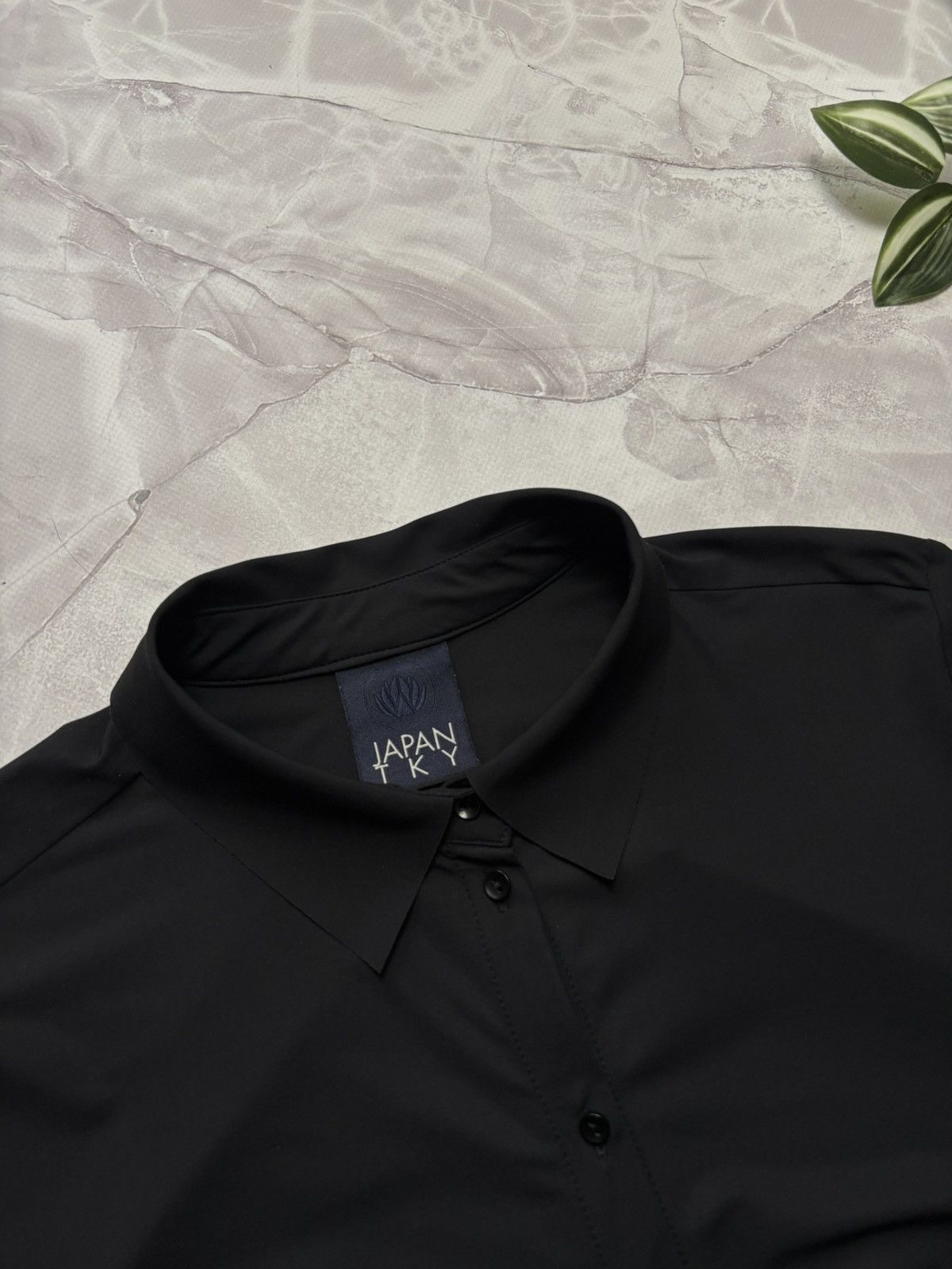 Japanese Brand Japan TKY Emi Travel Jersey A-Line Blouse Tunic Black XS Size XS / US 0-2 / IT 36-38 - 7 Thumbnail