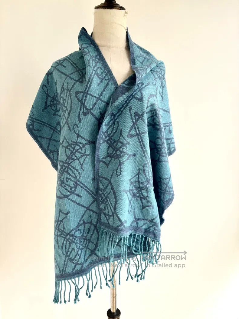 Vivienne Westwood Vivienne Westwood Vintage Blue Double-Sided Saturn Imprint Size ONE SIZE - 4 Thumbnail