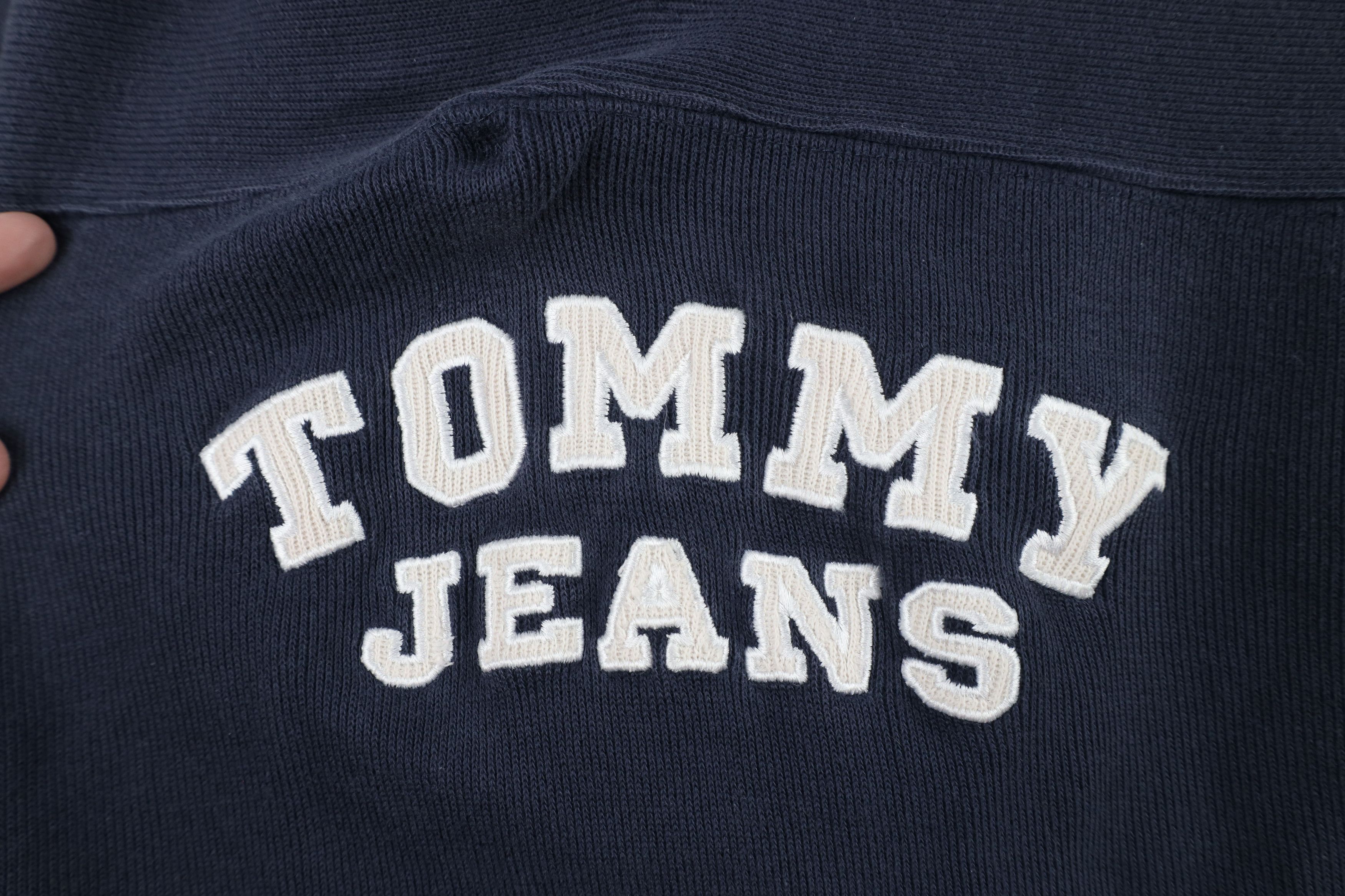 Tommy Hilfiger × Vintage Vintage 90s Tommy Hilfiger Thermal Ribbed Knit T-Shirt Size US L / EU 52-54 / 3 - 4 Thumbnail