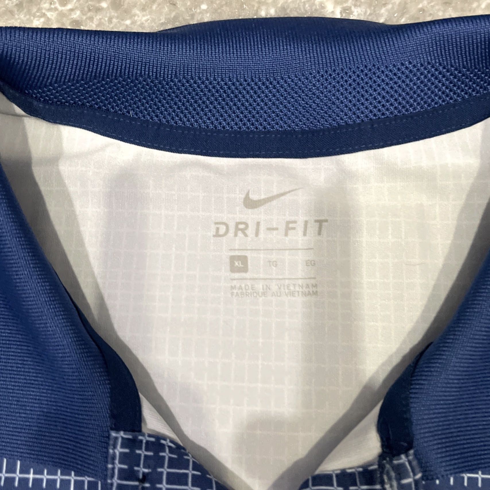 Nike Nike Dri-FIT Polo Shirt Mens XL Blue Golf Stretch Swoosh Logo Size US XL / EU 56 / 4 - 4 Thumbnail