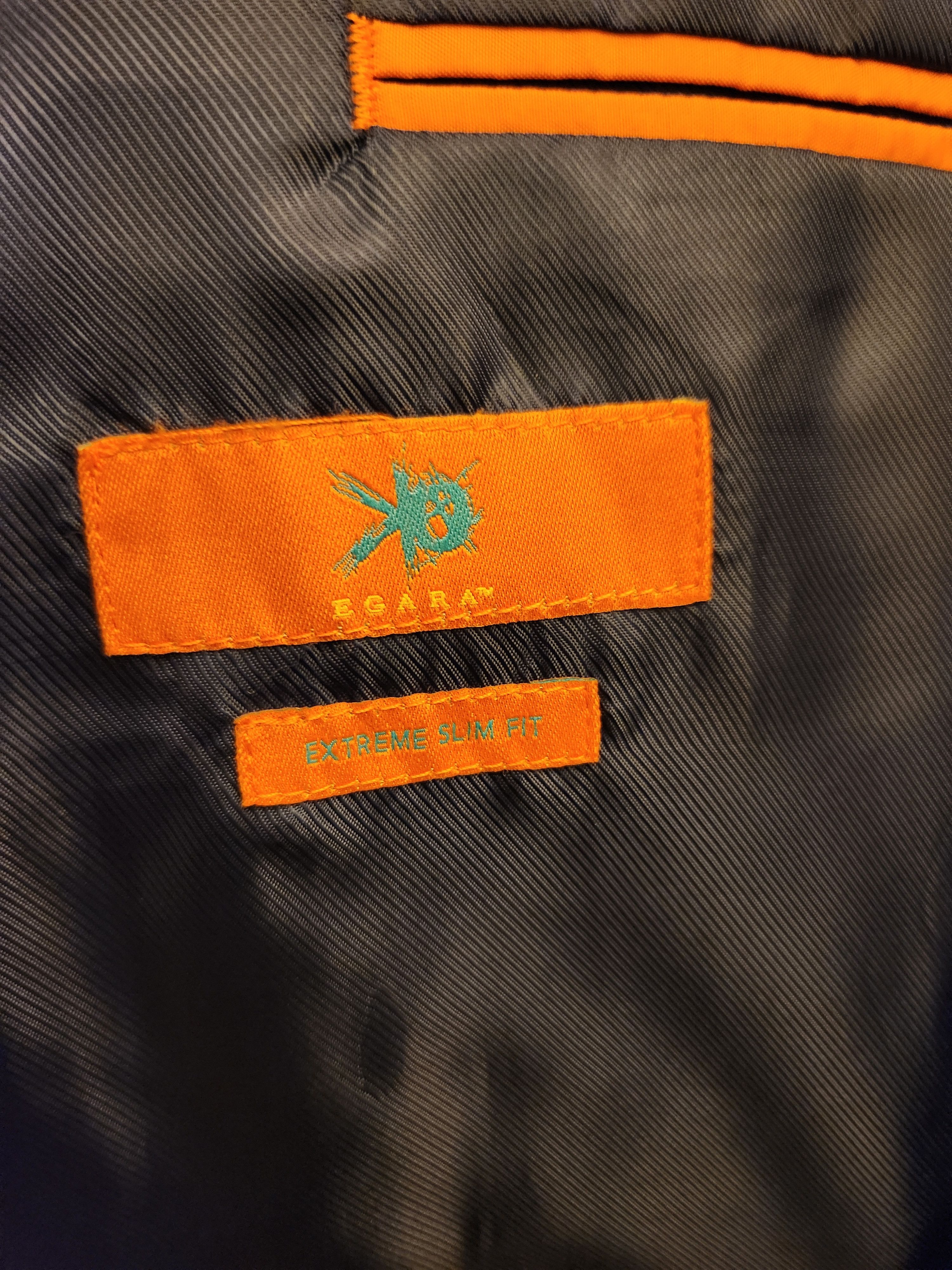 Egara NWT Egara Skinny Fit Blue Suit Size 36S - 7 Thumbnail