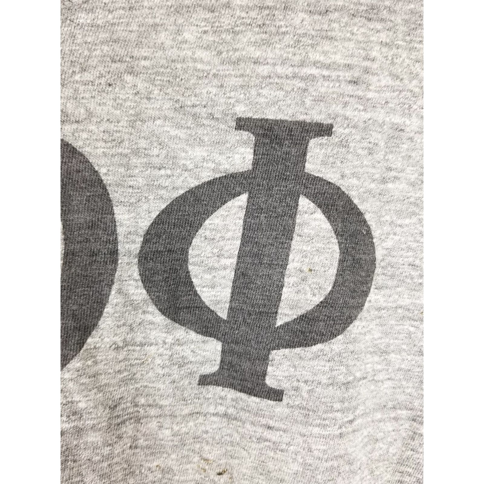 Vintage VINTAGE UNBRANDED Gray Ink Print Single Stitch T-Shirt Shirt Mens M/L 50s 60s Cotton Short Sleeve Round Neck Classic Logo 20 INCH 24 INCH 50s 60s Size US M / EU 48-50 / 2 - 2 Thumbnail
