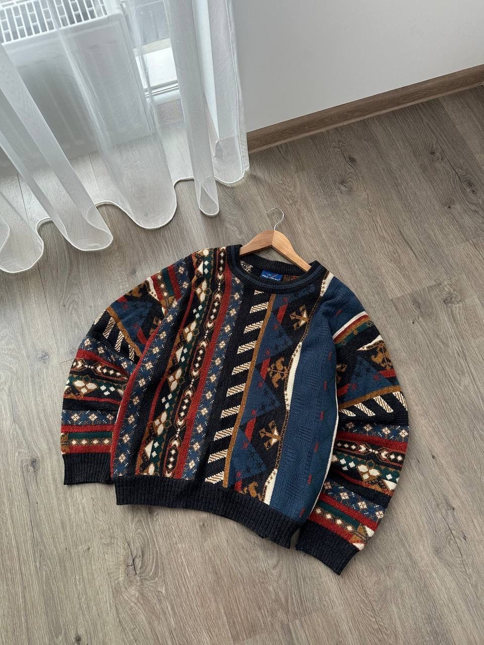 Carlo Colucci × Coogi × Vintage Vintage Coogi Style Knit Y2K Style Sweater Size US M / EU 48-50 / 2 - 12 Thumbnail