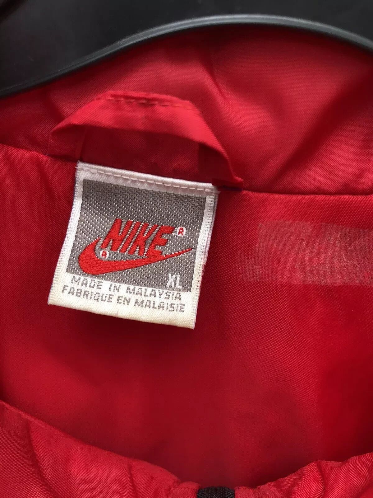 Nike NIKE VINTAGE 1990s TRACK JACKET NYLON RAVE BLOCK WINDRUNER Size US XL / EU 56 / 4 - 13 Thumbnail