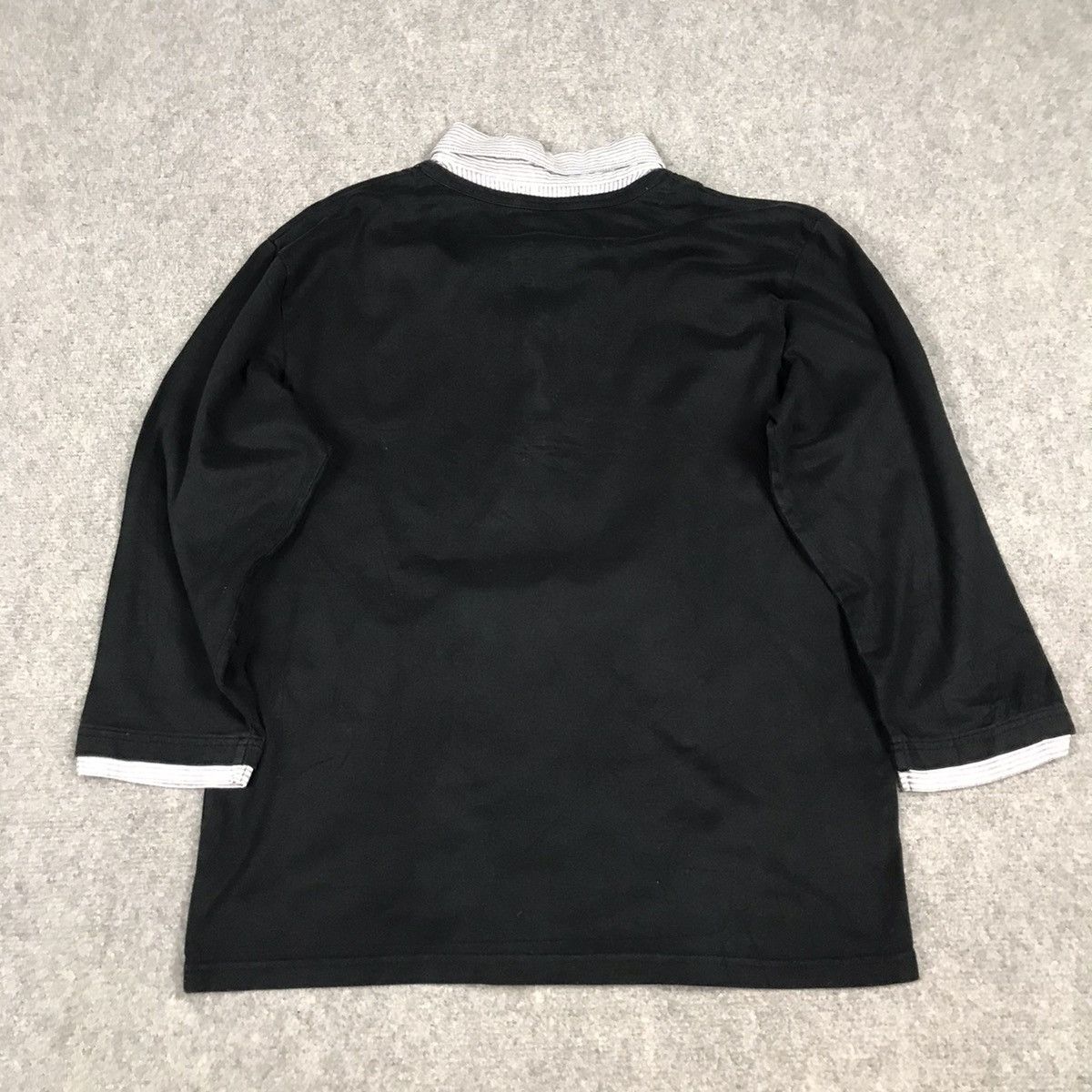 14th Addiction × Beams Plus BEAMS DOUBLE LAYER BLACK PUNK GOTHIC STYLE TSHIRT Size US M / EU 48-50 / 2 - 6 Thumbnail