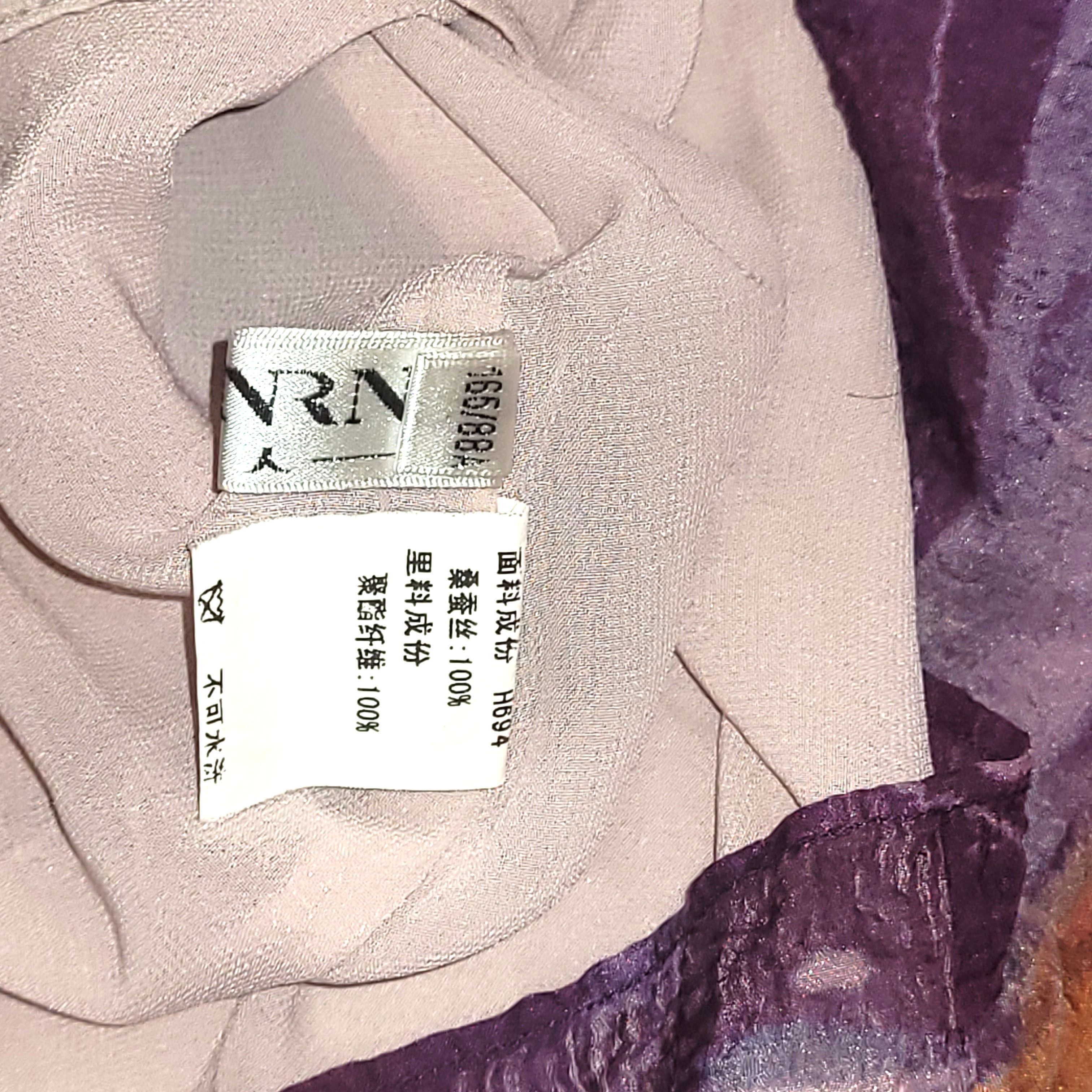 Other Women's Size M 100% Silk Sleeveless A-Line Dress SAA804 Size M / US 6-8 / IT 42-44 - 4 Thumbnail