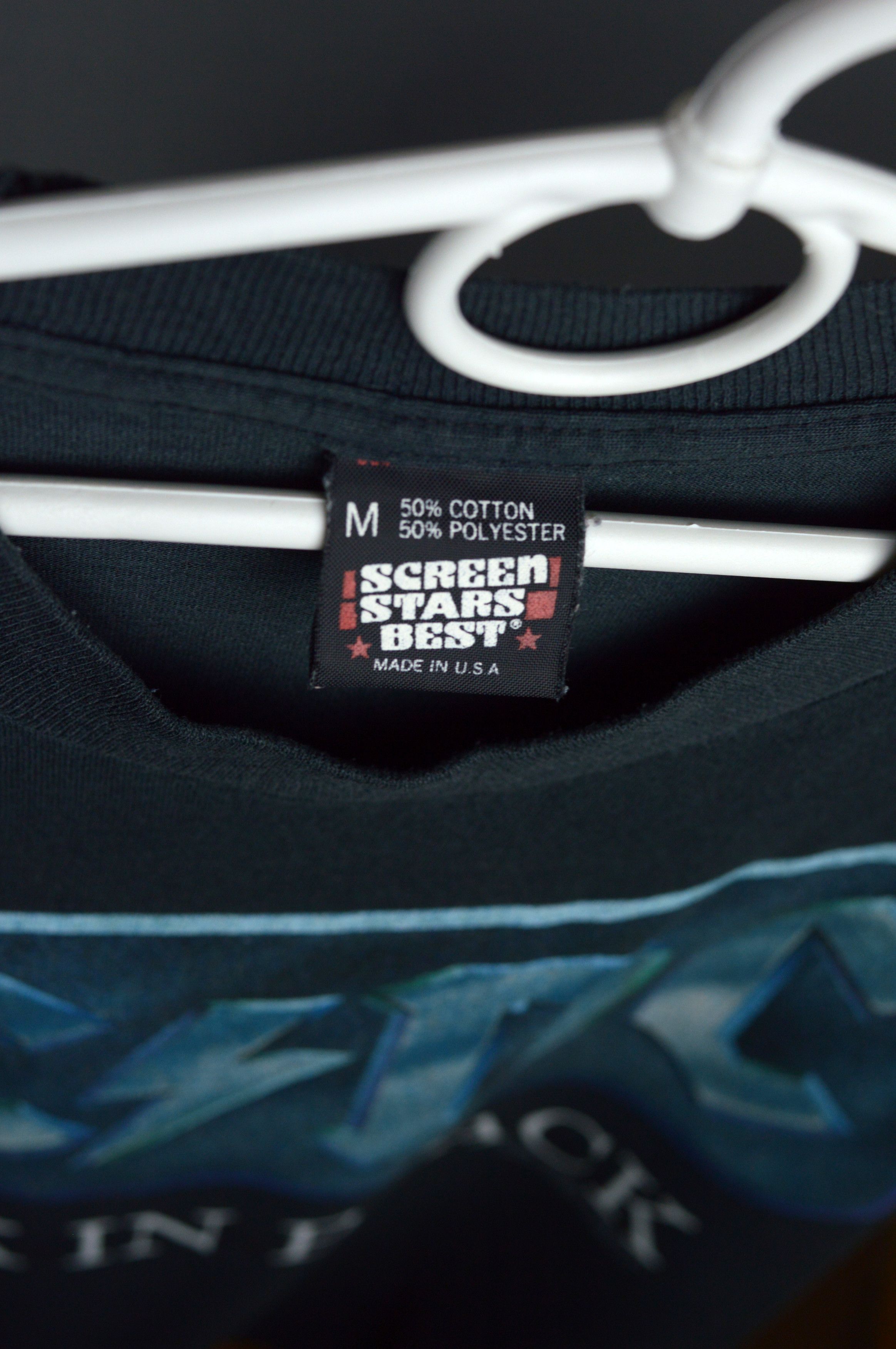 Band Tees × Vintage Vintage AC DC Back In Black 1991 t shirt Size US M / EU 48-50 / 2 - 7 Thumbnail