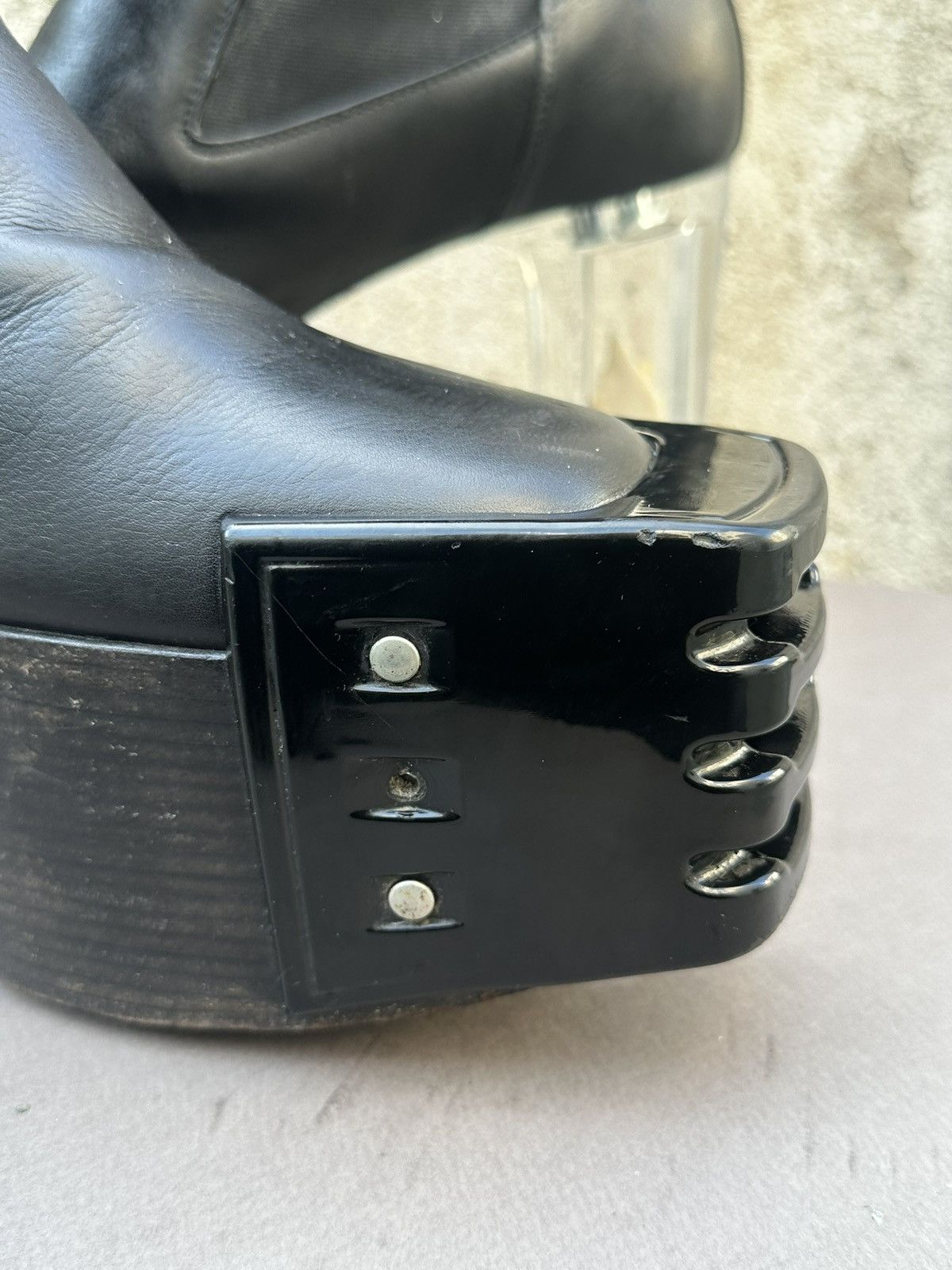 Rick Owens Rick owens fw22 kiss heels with grill customized Size US 11 / EU 44 - 17 Thumbnail