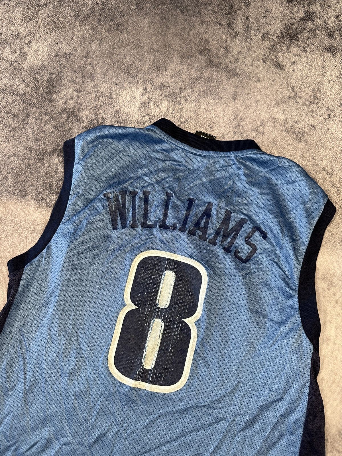 Adidas × NBA × Vintage Vintage Adidas Jazz 8 Williams NBA Basketball Jersey USA S Size US S / EU 44-46 / 1 - 3 Thumbnail