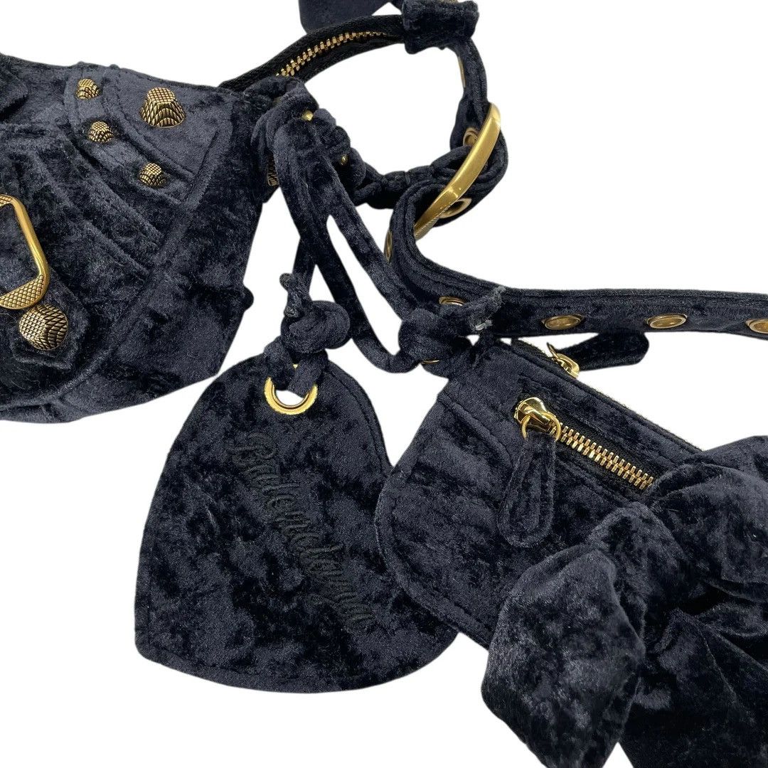 Balenciaga Le Cagole Velvet Bow Bag Size ONE SIZE - 6 Thumbnail