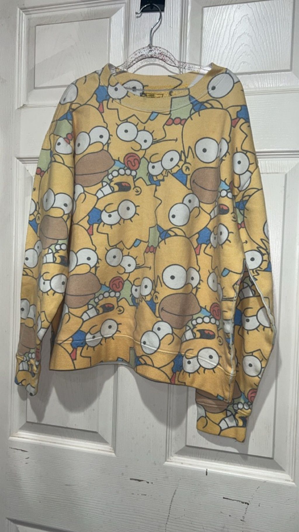 The Simpsons Women's The Simpsons Yellow M Sweatshirt Size M / US 6-8 / IT 42-44 - 2 Thumbnail