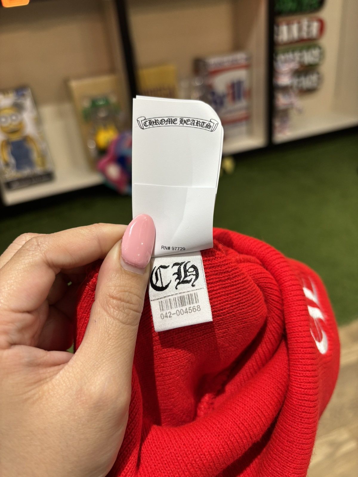 Chrome Hearts Chrome Hearts CH Beanie Size ONE SIZE - 5 Thumbnail