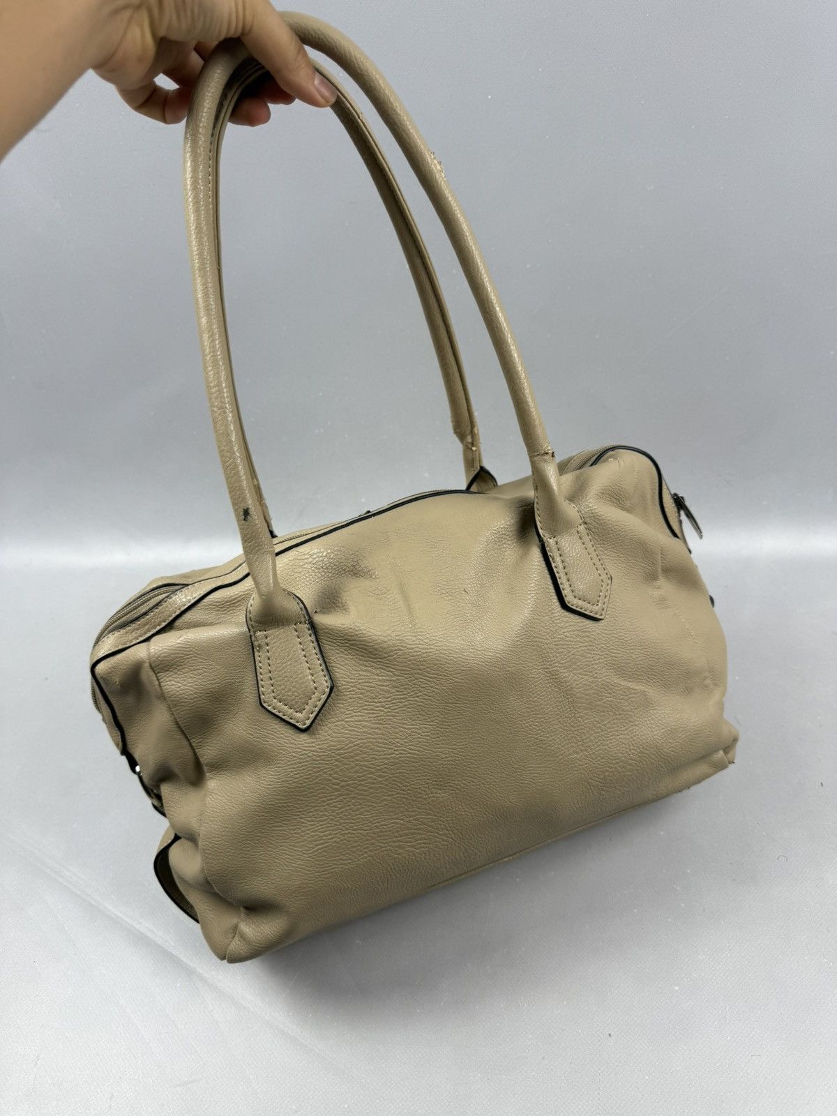 Mugler Mugler handbag vintage y2k beige leather model Size ONE SIZE - 6 Thumbnail