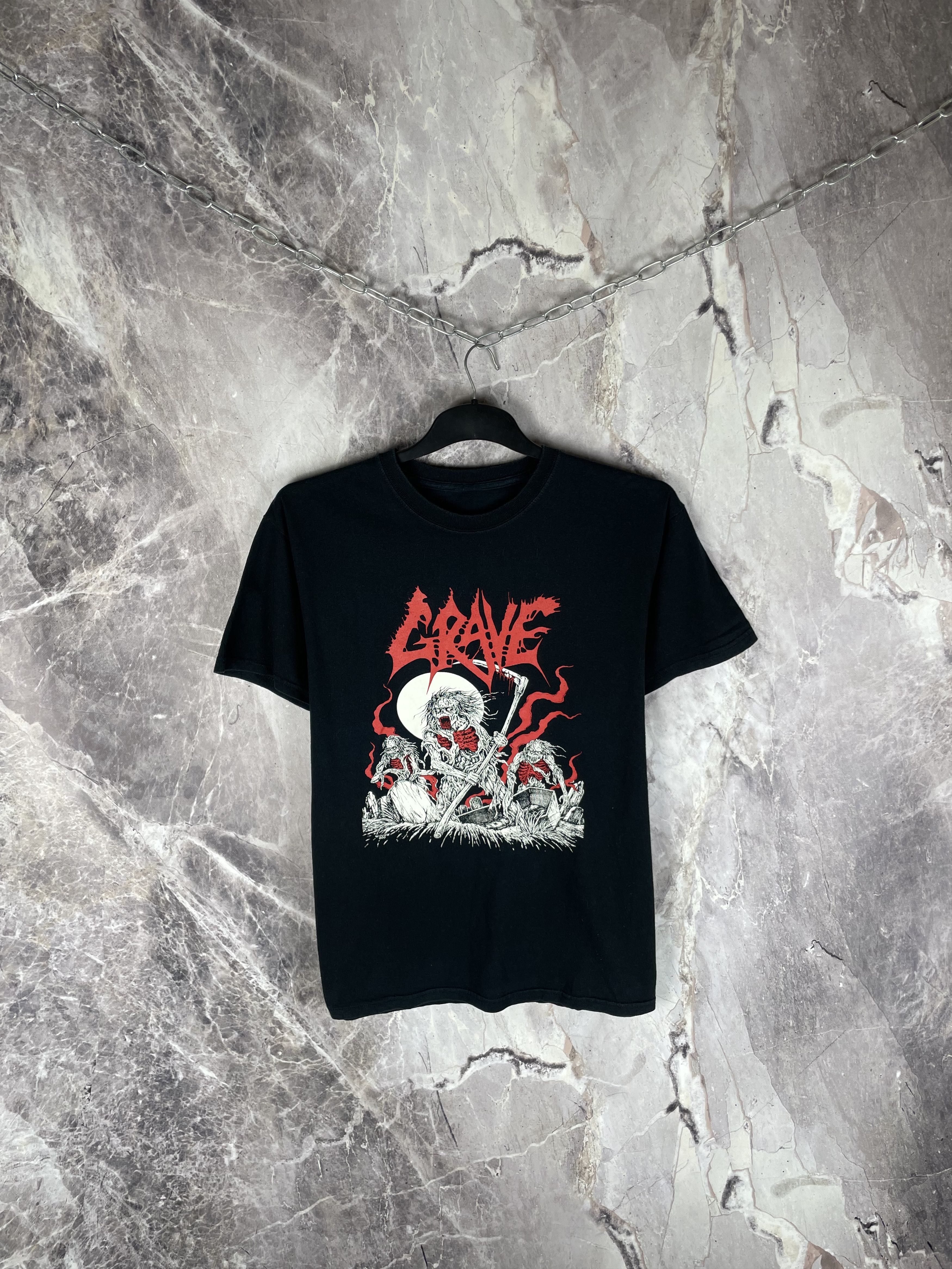 Band Tees Grave vintage metal band tee 2008 Size US M / EU 48-50 / 2 - 1 Thumbnail