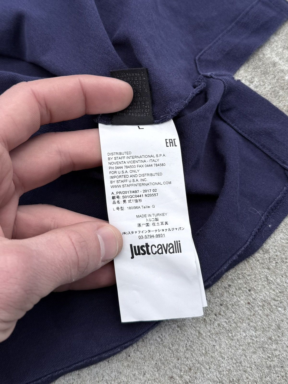 Other Vintage Just Cavalli Y2K streetwear luxury rare polo shirt Size US L / EU 52-54 / 3 - 13 Thumbnail