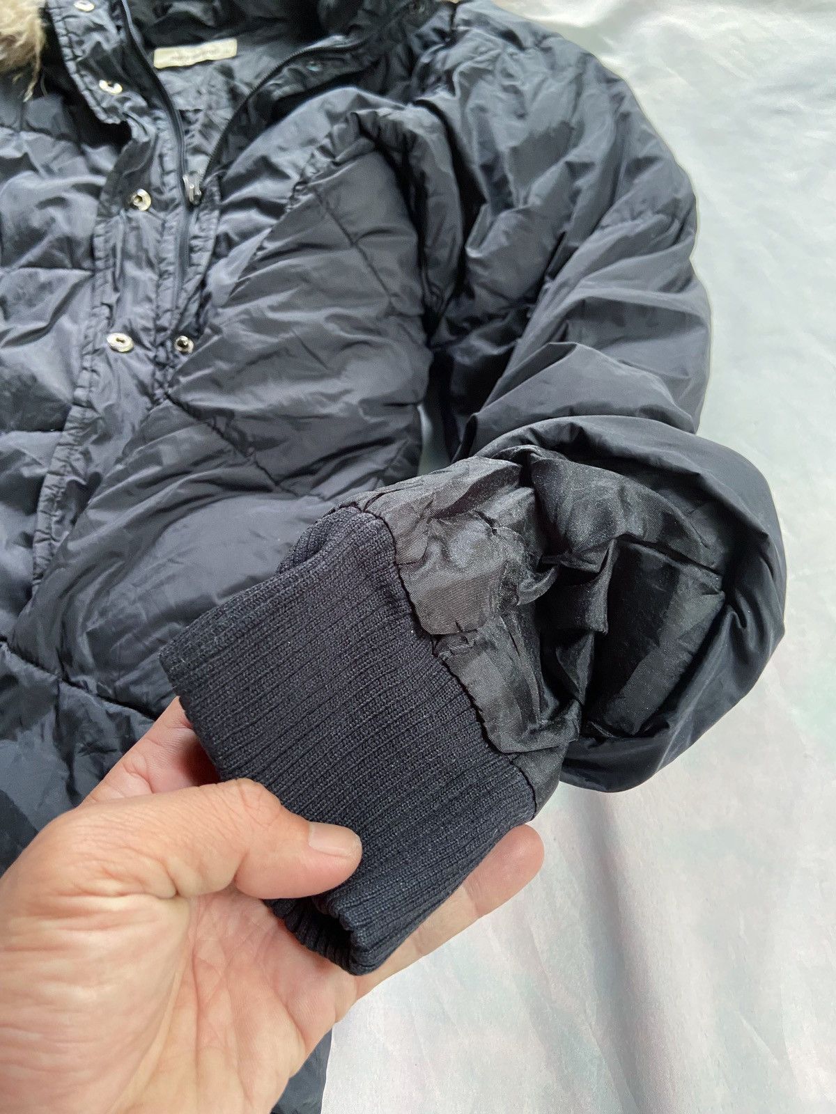 Isamu Katayama Backlash JAPANESE NAVY NATURAL PUFFER DOWN FUR JACKET Size US M / EU 48-50 / 2 - 9 Thumbnail