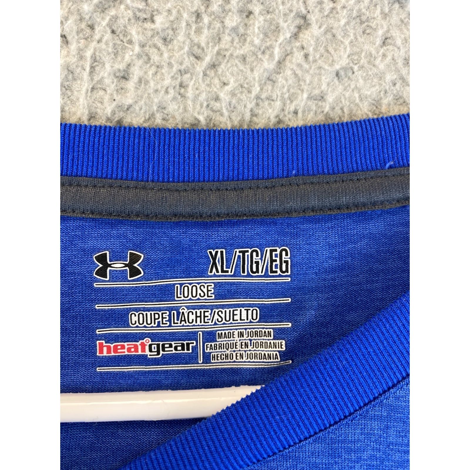 Under Armour Under Armour XL Gym Workout Training Tee Shirt Sport Active Short Sleeve 78-8 Blue Mens T-Shirt Regular Size XL Size US XL / EU 56 / 4 - 4 Thumbnail