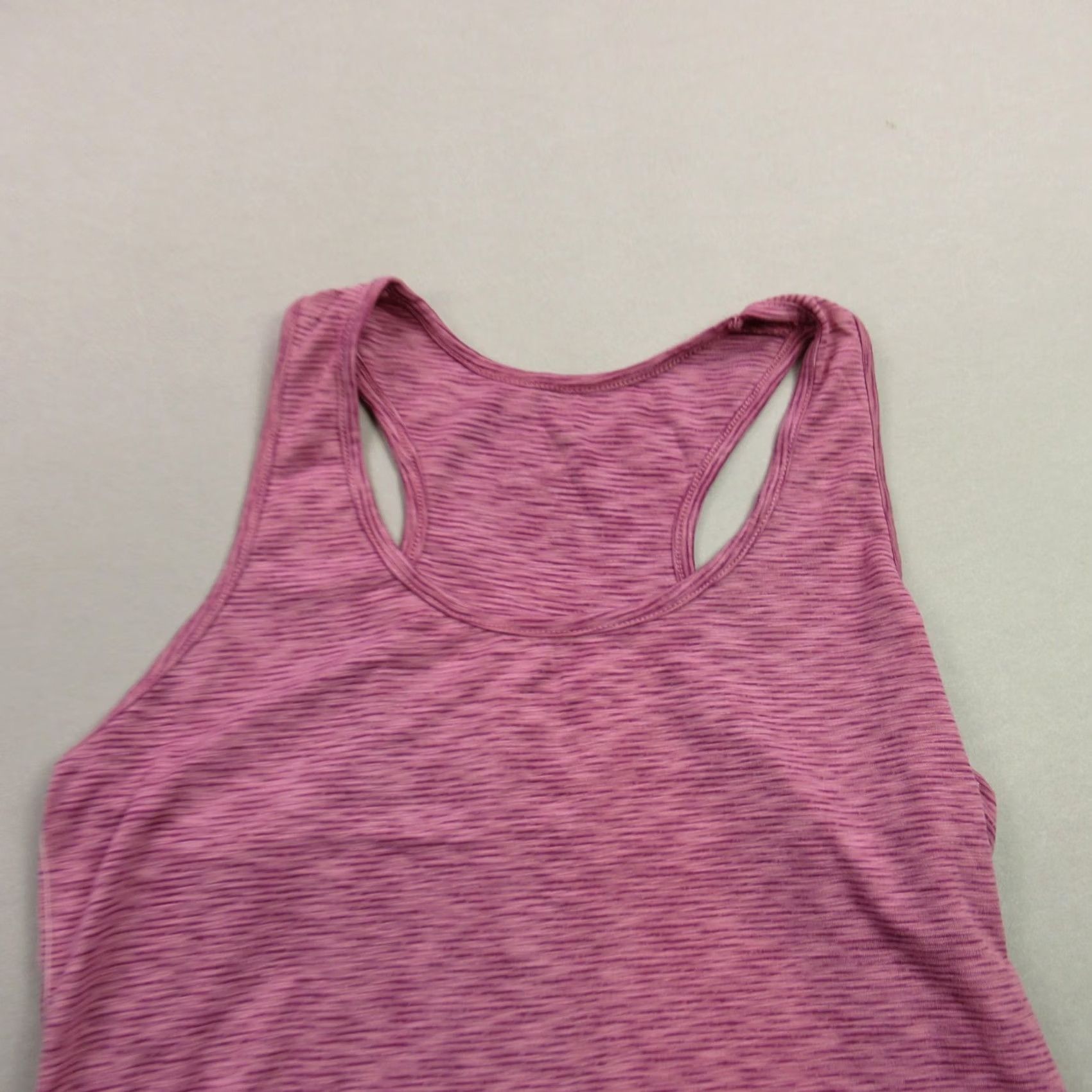 Pinko Kuhl Women's Pink Striped Racerback Activewear Tank Top Pullover Outdoor Large Size L / US 10 / IT 46 - 3 Thumbnail