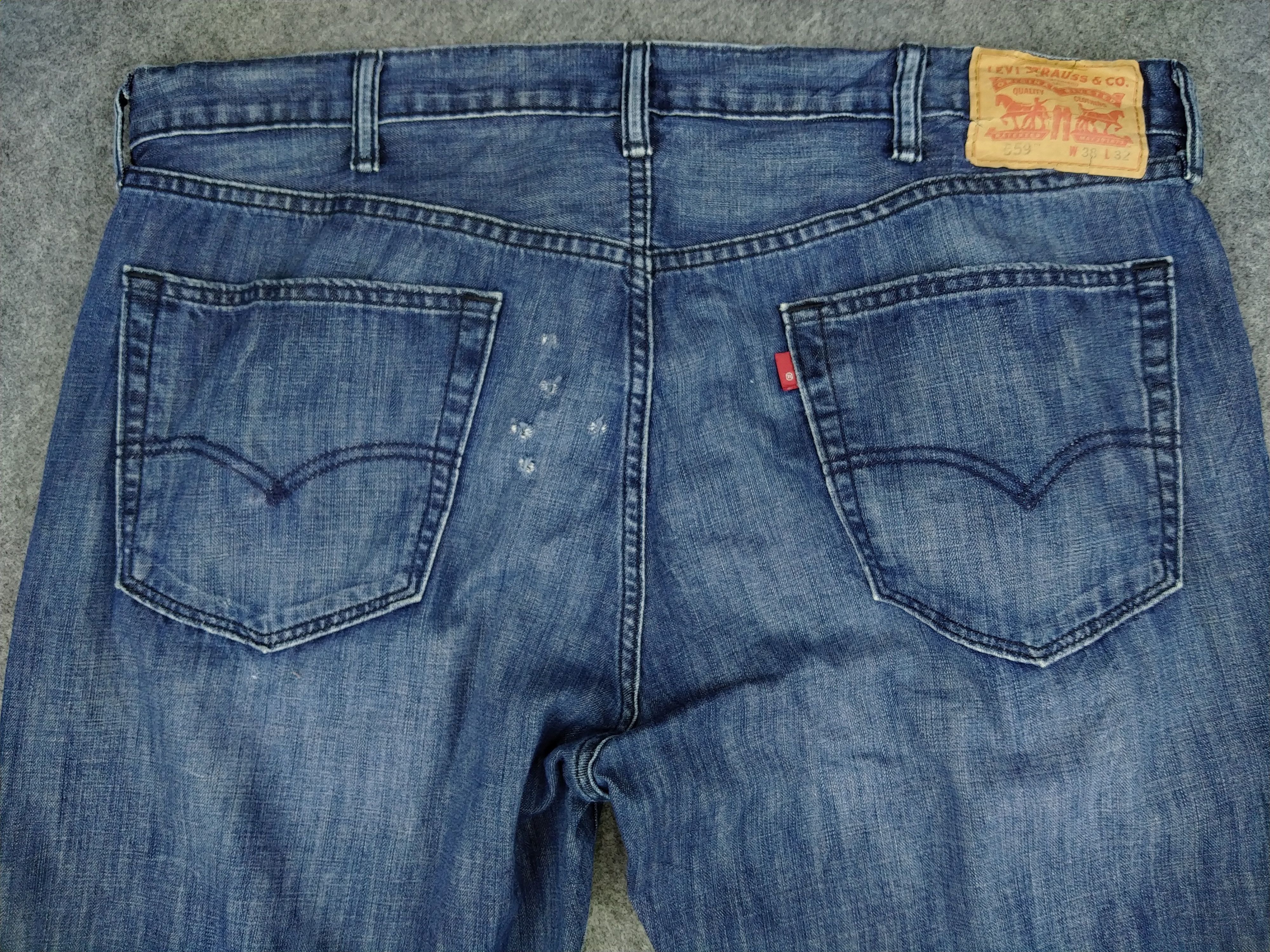 Levi's Distressed Vintage Levi's 559 Denim 41x32 -JN614 Size US 41 - 4 Thumbnail