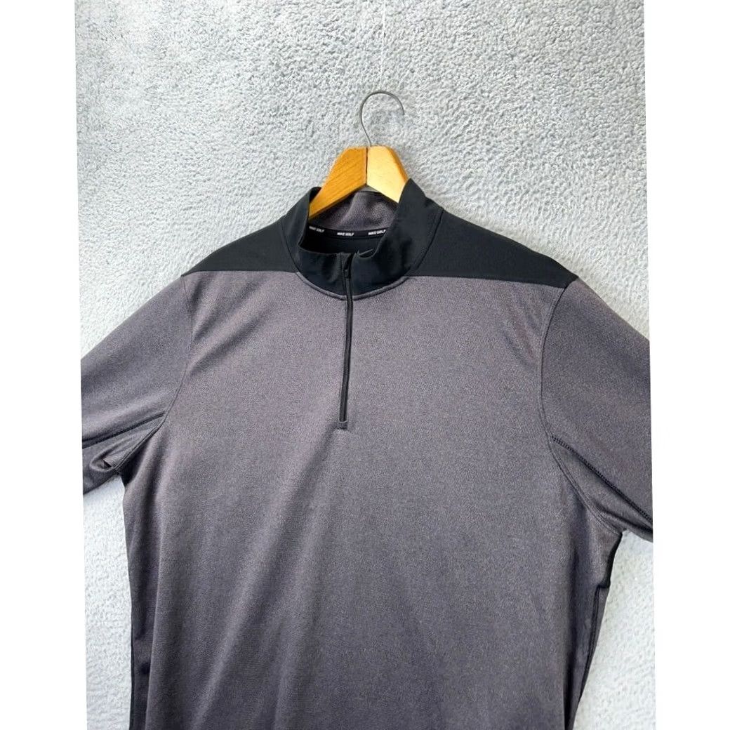Nike Nike Dri-Fit Golf Shirt Mens 2XL Colorblock Quarter Zip Pullover Activewear Sweatshirt Size US XXL / EU 58 / 5 - 7 Thumbnail