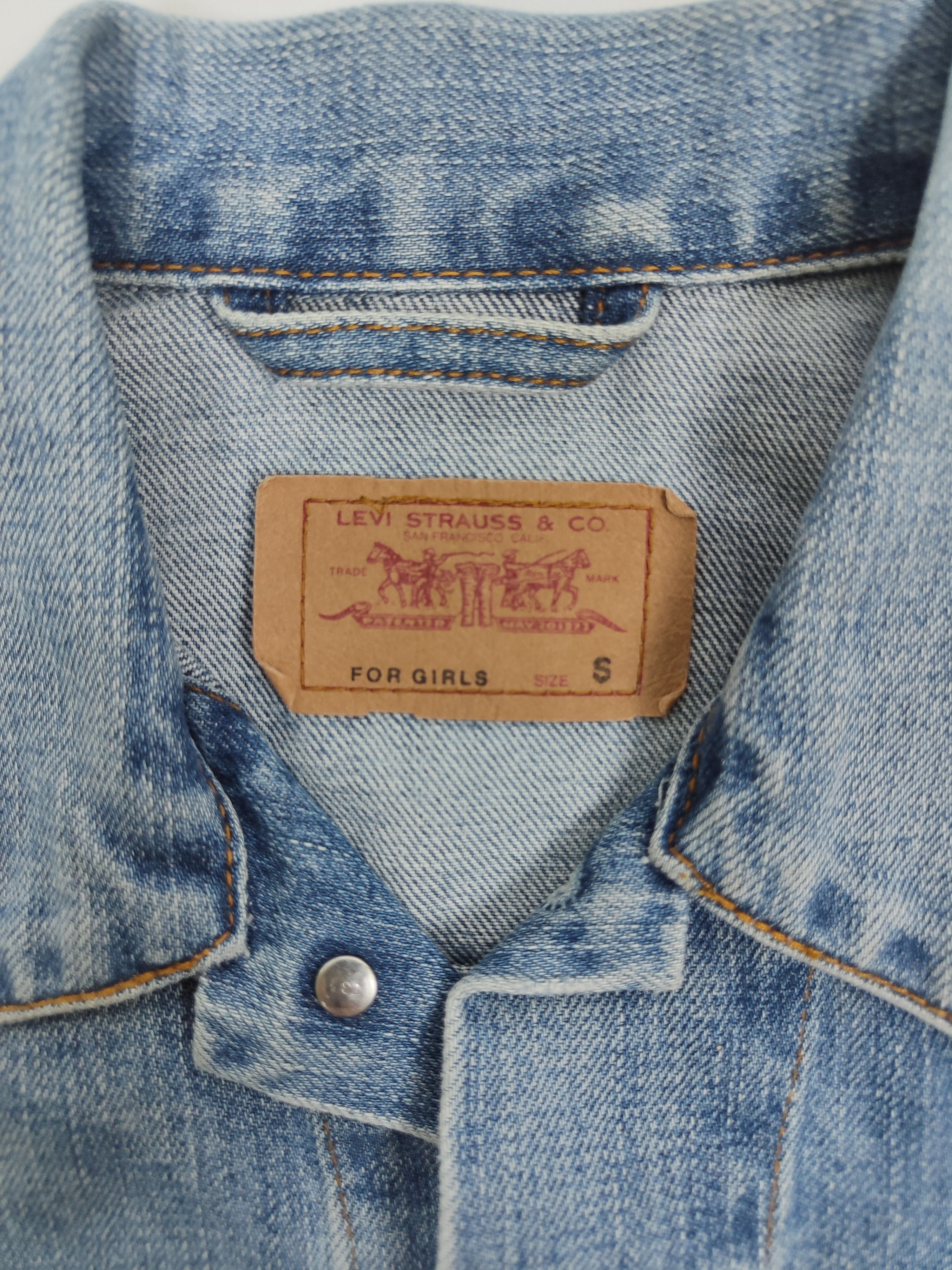 Levi's Vintage Levis Trucker Denim Jeans Jacket Size S / US 4 / IT 40 - 4 Thumbnail