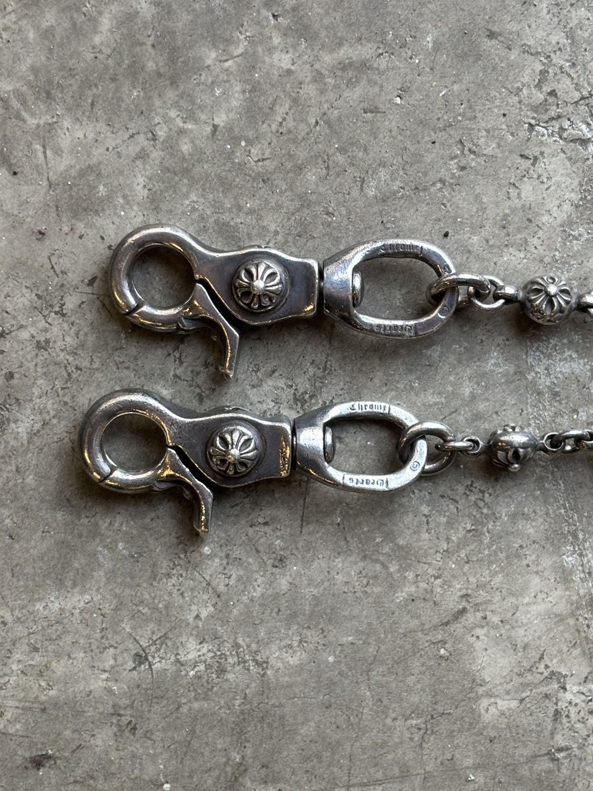 Chrome Hearts Chrome hearts cross balls 65cm wallet chain Size ONE SIZE - 5 Thumbnail