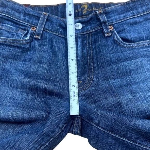 7 For All Mankind Seven For All Mankind Jeans Bootcut Dark Wash Mid Rise Women 29 Size 29" - 8 Thumbnail